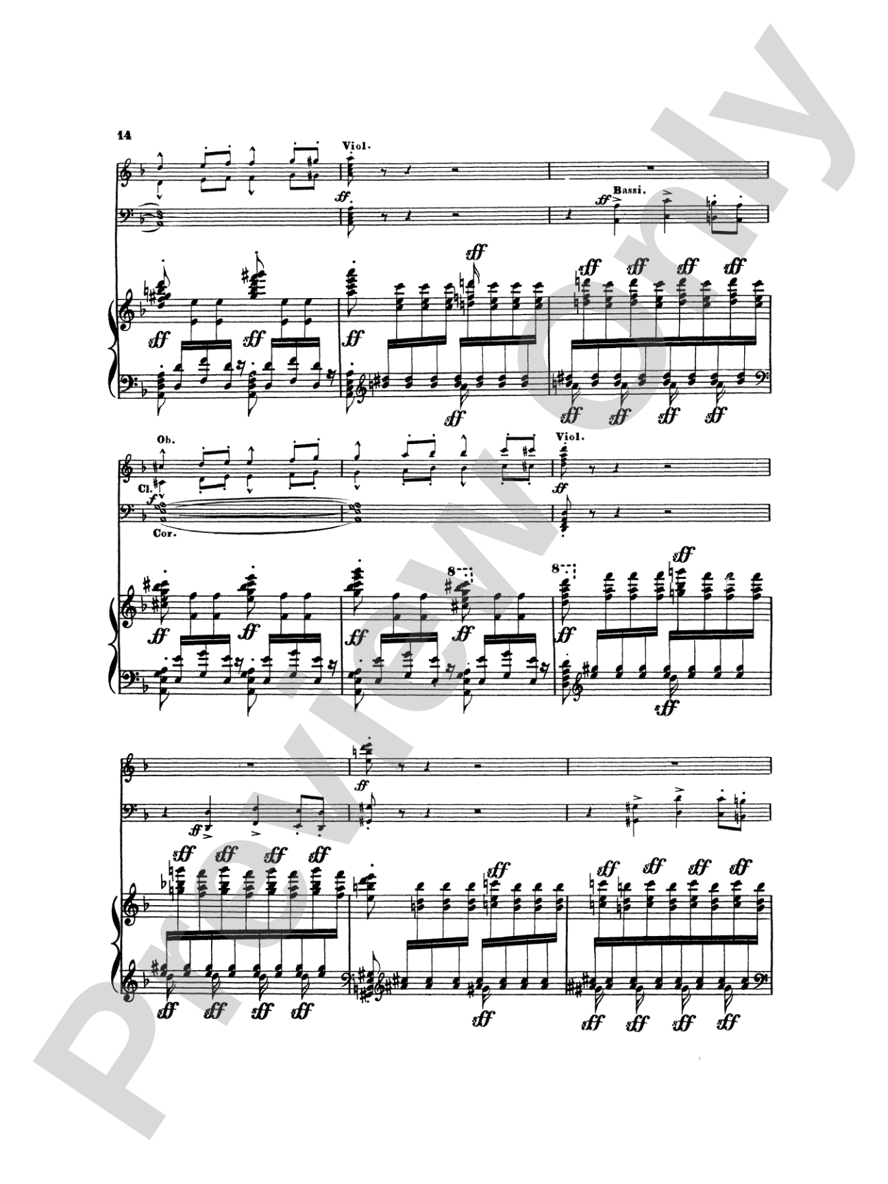 Litolff: Concerto Symphonique, Op. 102: Piano Duo (2 Pianos, 4 Hands) Book (2 copies required)