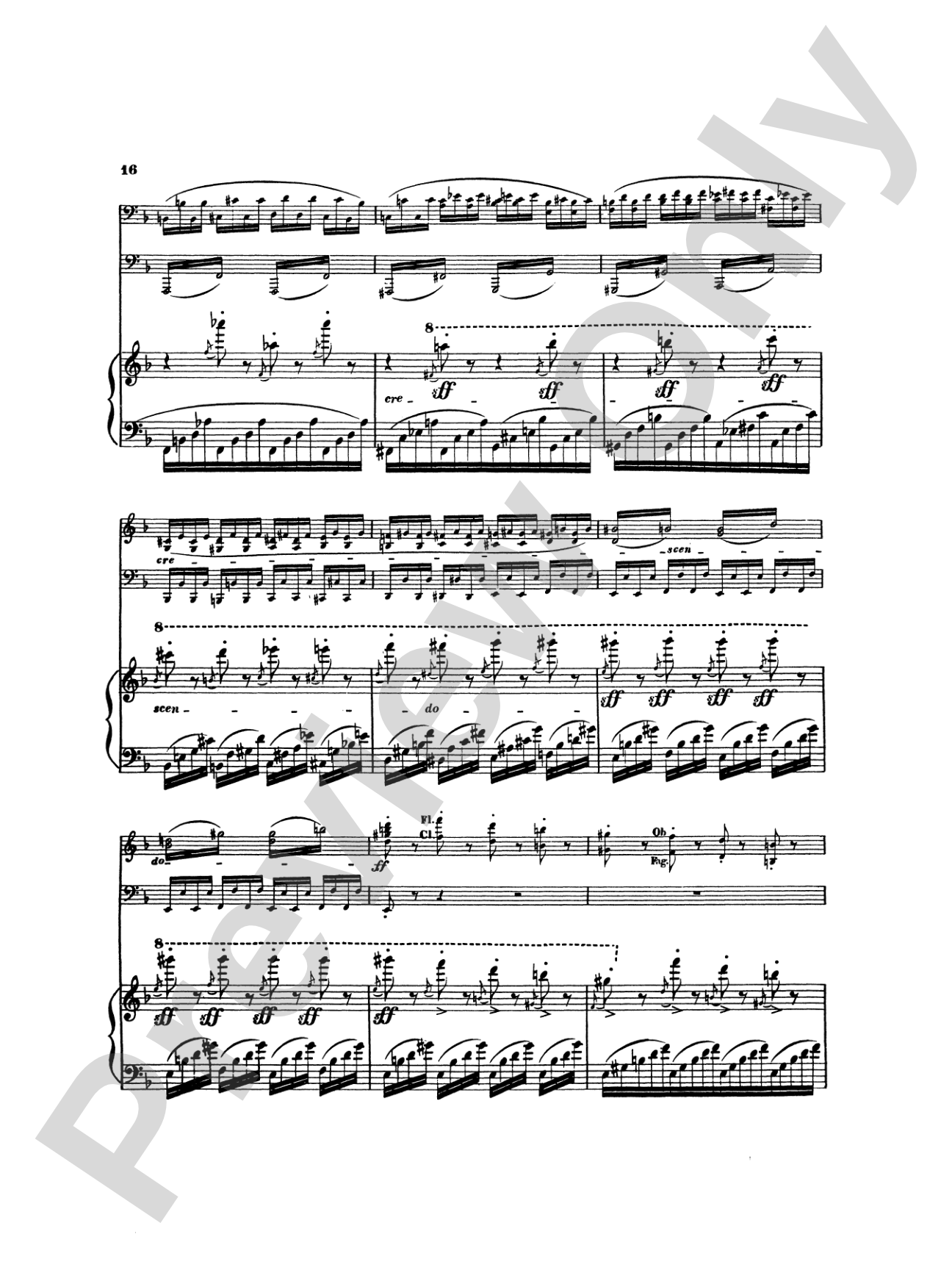 Litolff: Concerto Symphonique, Op. 102: Piano Duo (2 Pianos, 4 Hands) Book (2 copies required)