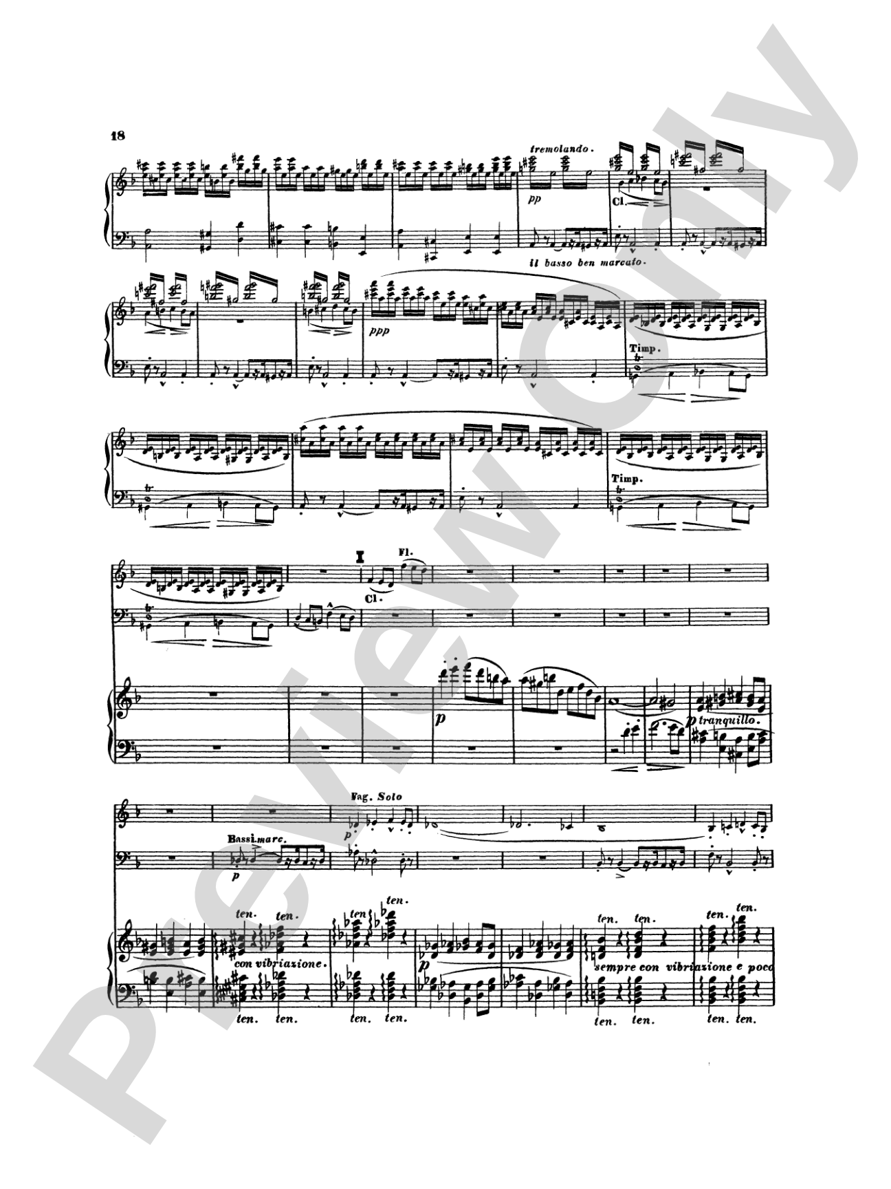 Litolff: Concerto Symphonique, Op. 102: Piano Duo (2 Pianos, 4 Hands) Book (2 copies required)