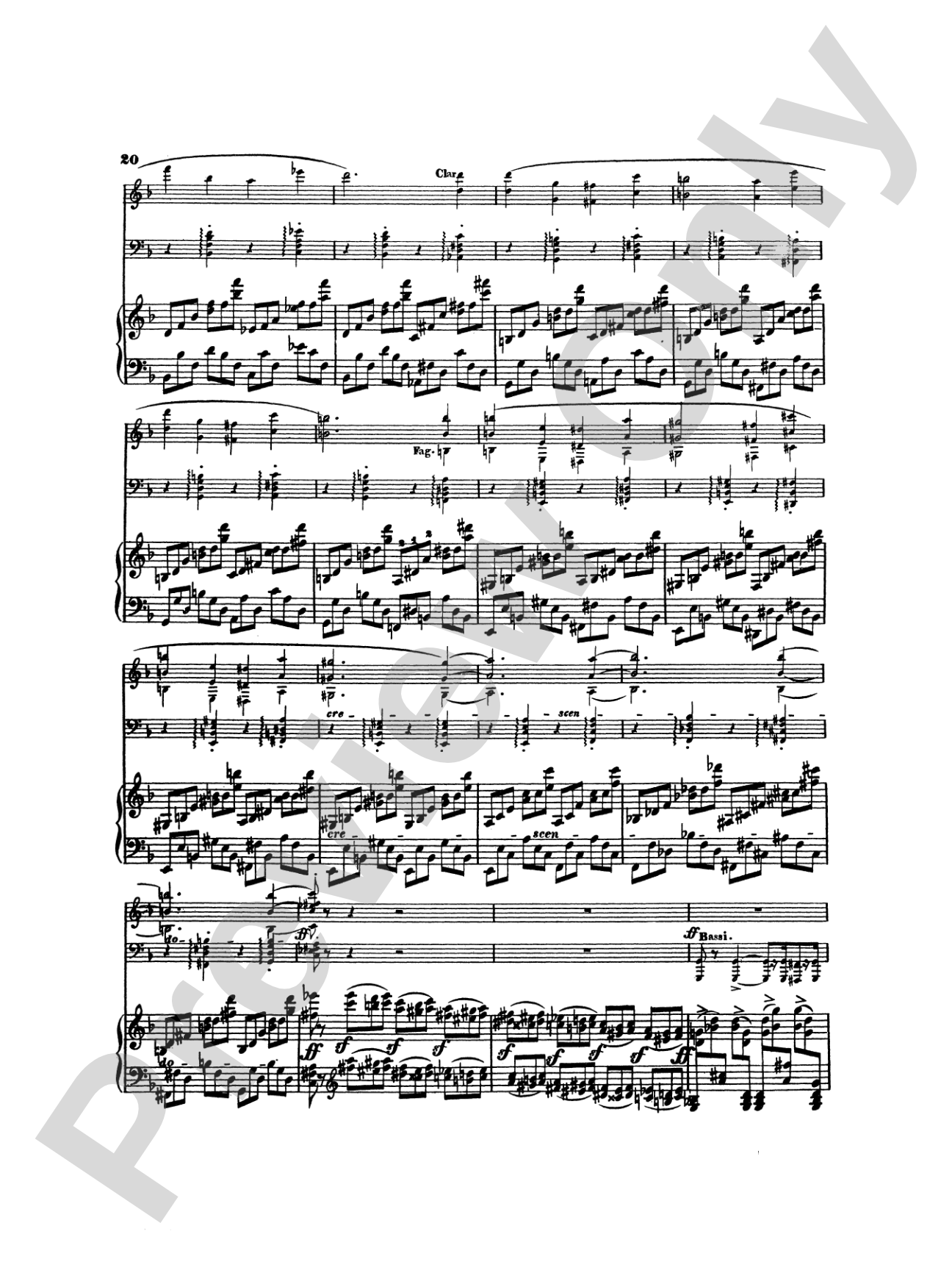 Litolff: Concerto Symphonique, Op. 102: Piano Duo (2 Pianos, 4 Hands) Book (2 copies required)
