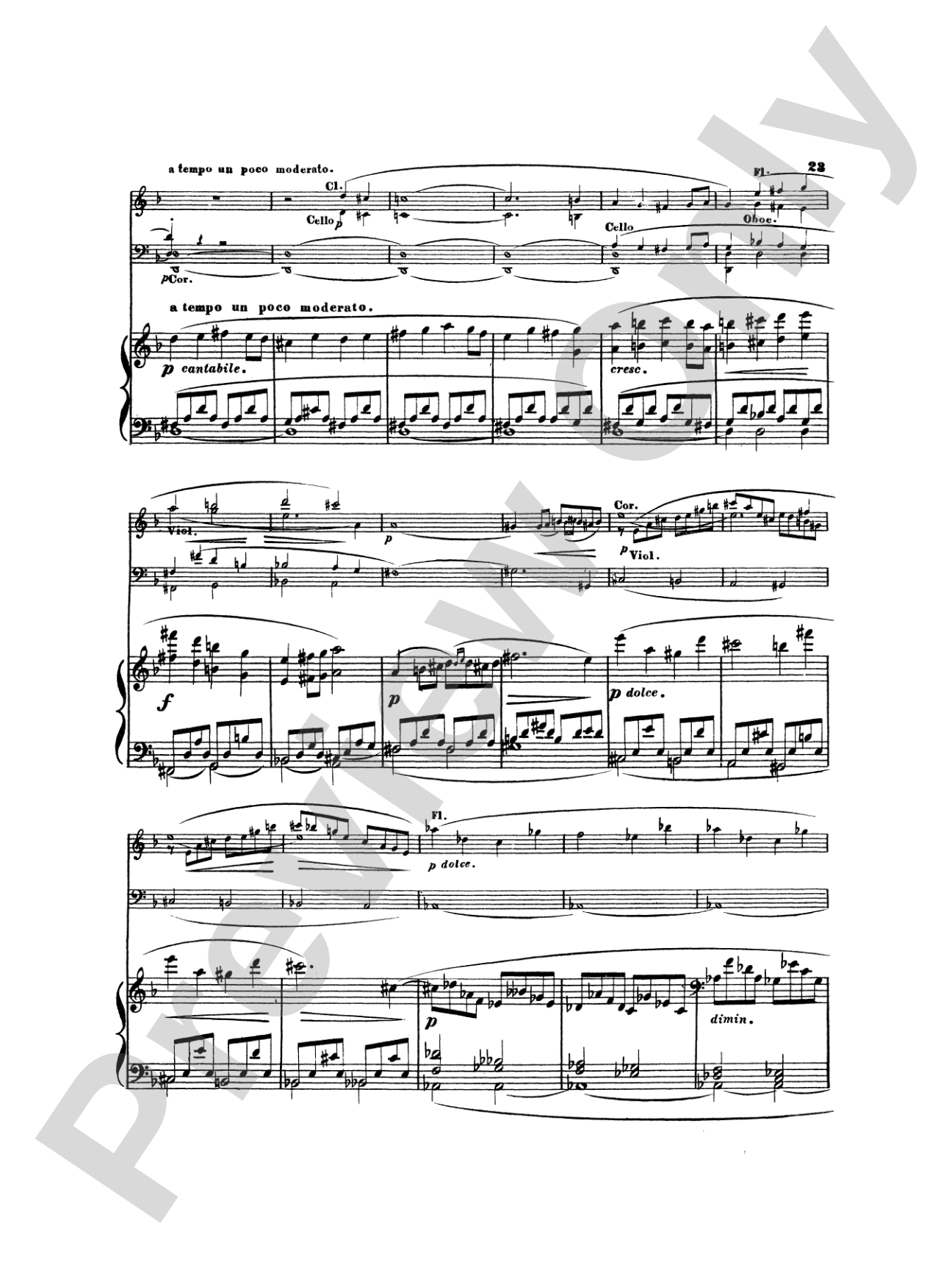 Litolff: Concerto Symphonique, Op. 102: Piano Duo (2 Pianos, 4 Hands) Book (2 copies required)