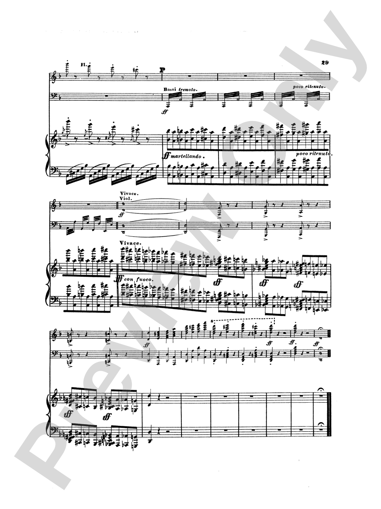 Litolff: Concerto Symphonique, Op. 102: Piano Duo (2 Pianos, 4 Hands) Book (2 copies required)