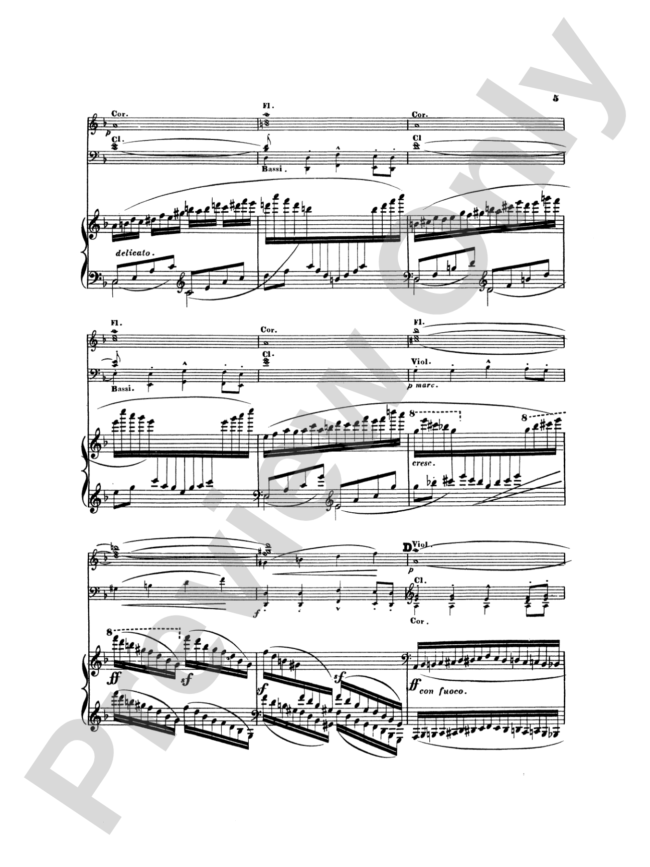 Litolff: Concerto Symphonique, Op. 102: Piano Duo (2 Pianos, 4 Hands) Book (2 copies required)