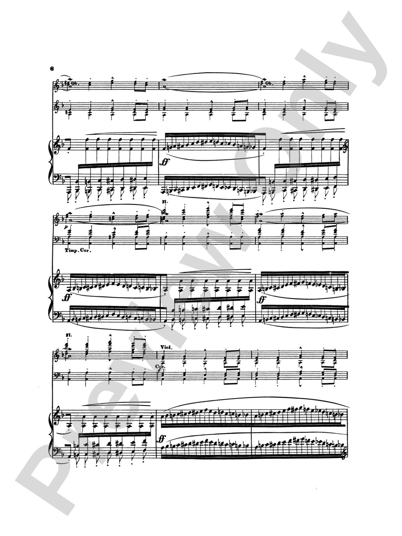 Litolff: Concerto Symphonique, Op. 102: Piano Duo (2 Pianos, 4 Hands) Book (2 copies required)