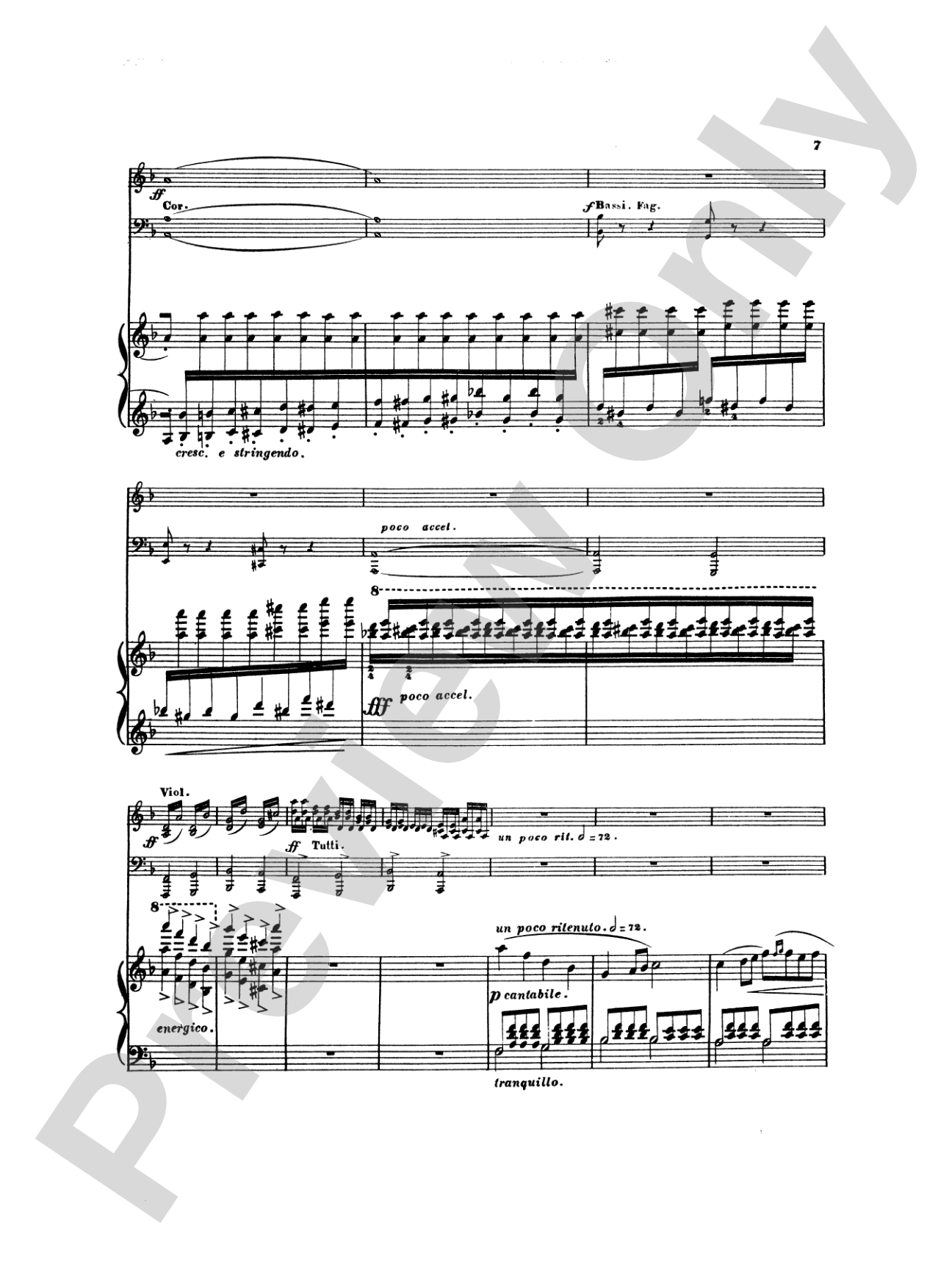 Litolff: Concerto Symphonique, Op. 102: Piano Duo (2 Pianos, 4 Hands) Book (2 copies required)