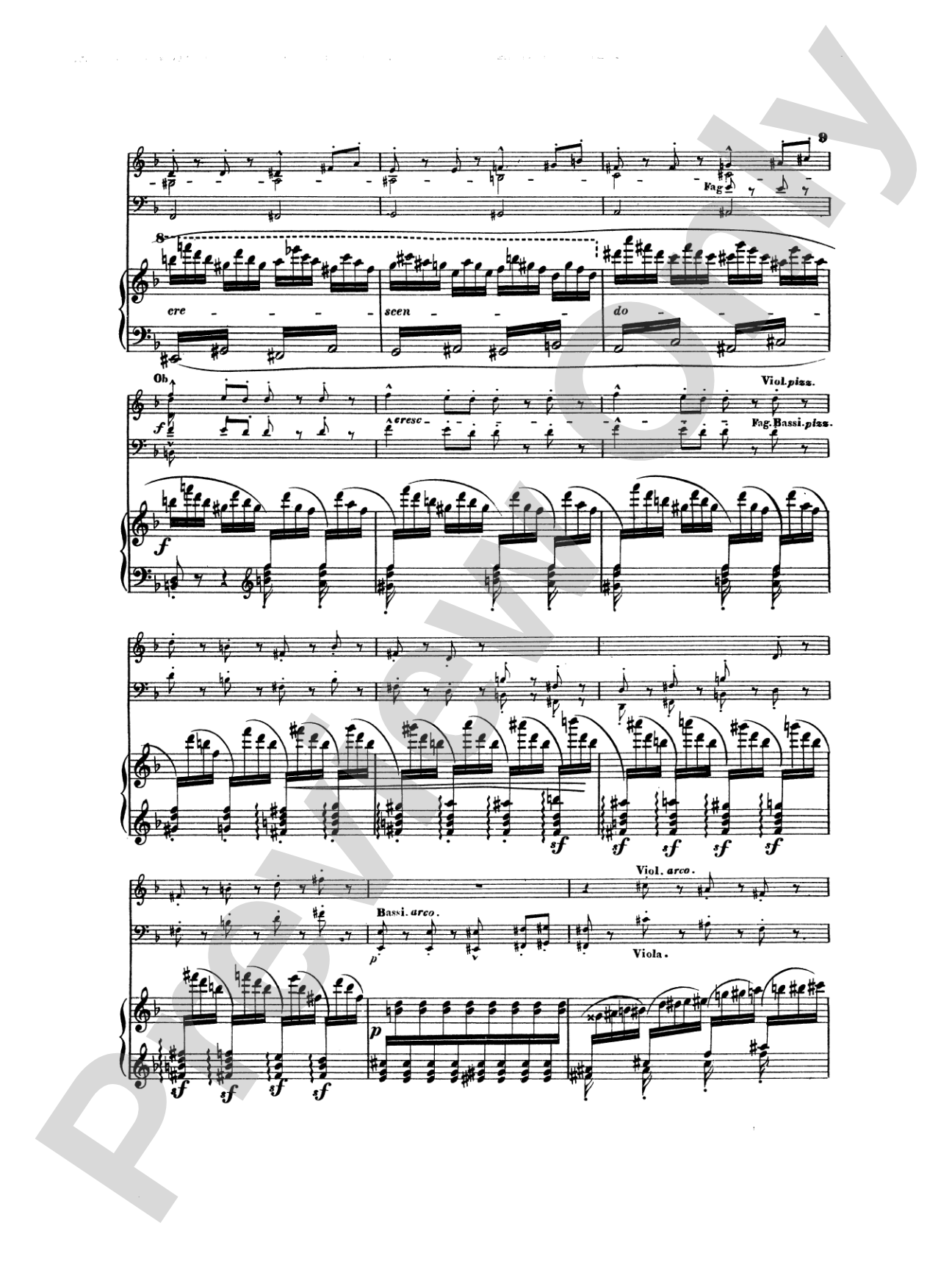 Litolff: Concerto Symphonique, Op. 102: Piano Duo (2 Pianos, 4 Hands) Book (2 copies required)
