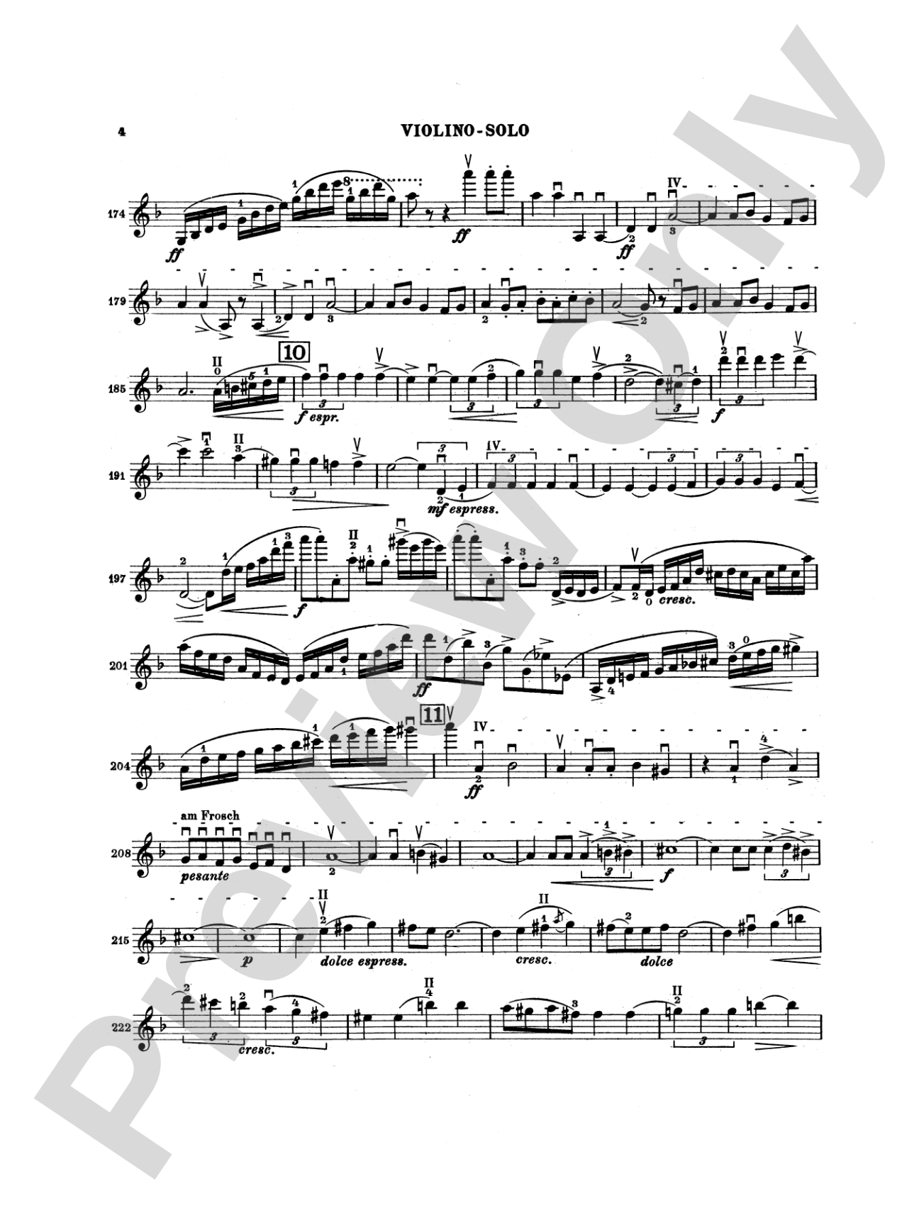 Lalo: Symphony Espagnole, Op. 21: Violin Book