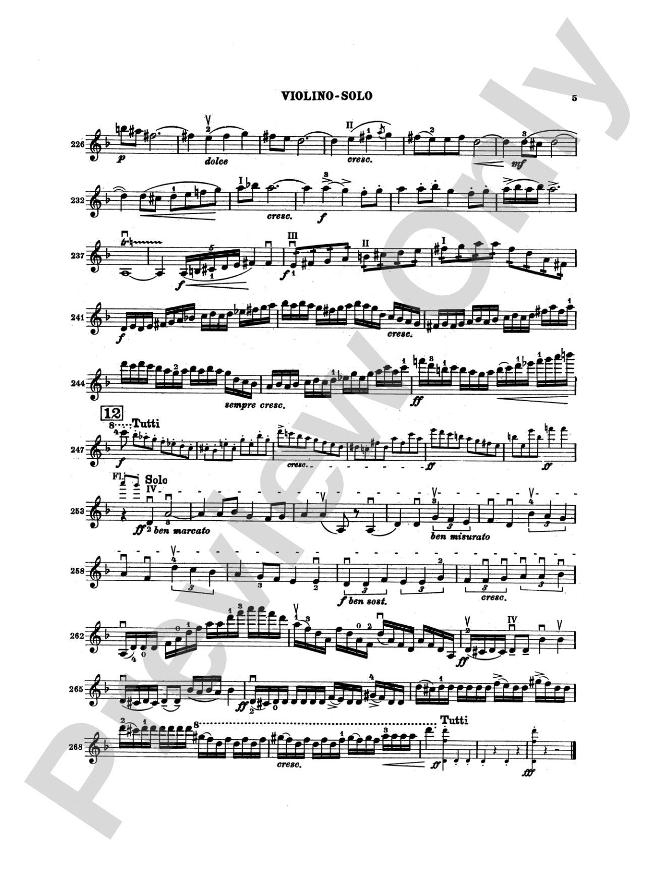 Lalo: Symphony Espagnole, Op. 21: Violin Book