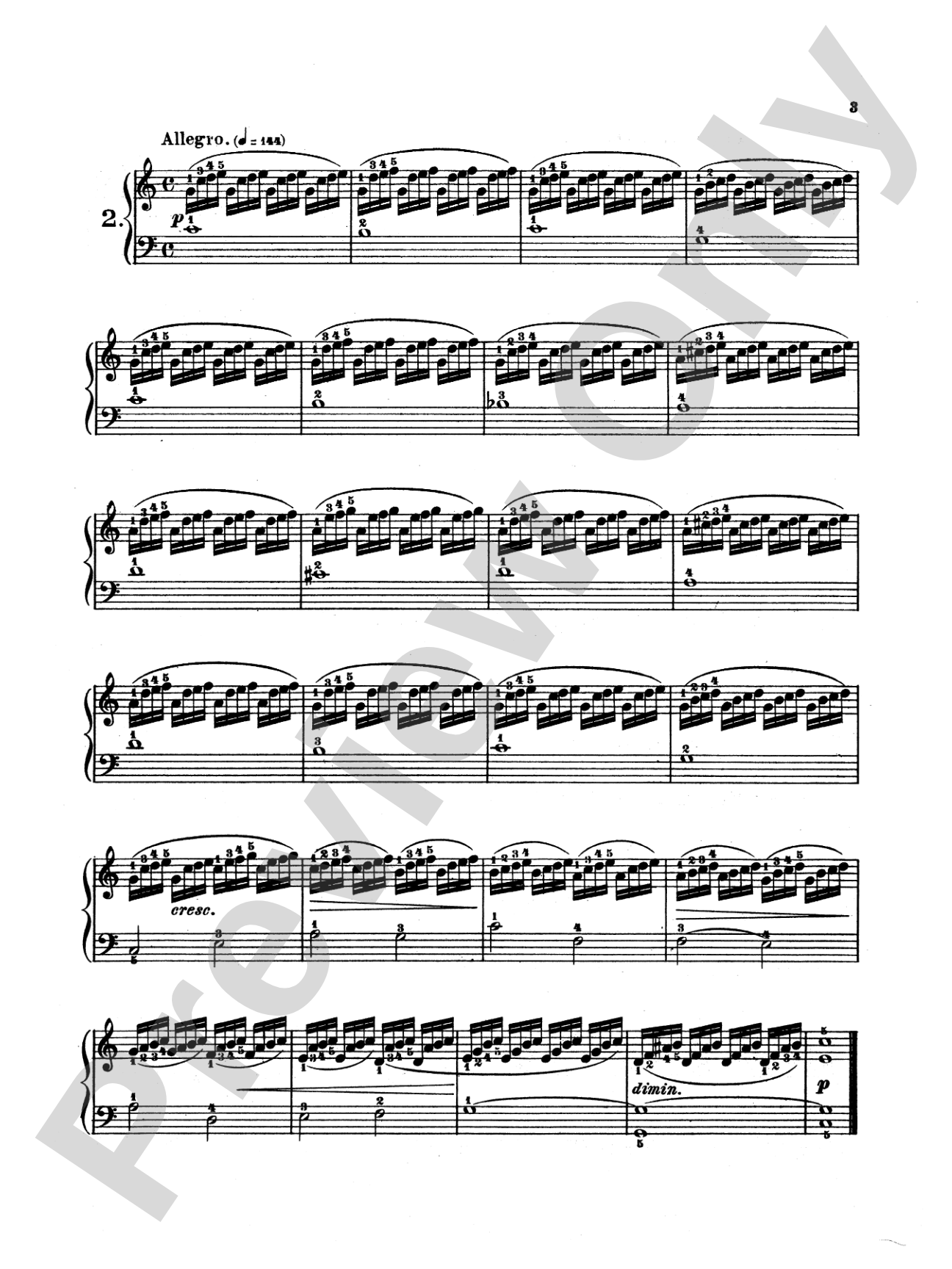 Couppey: L'Agilité, Op. 20