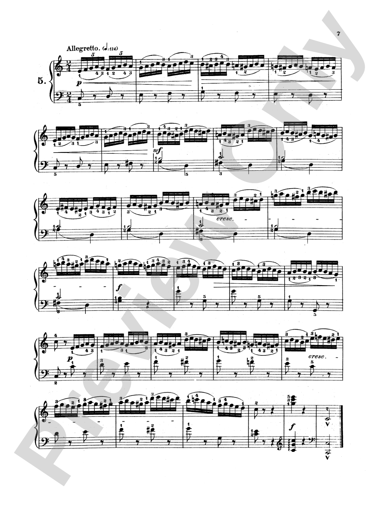 Couppey: L'Agilité, Op. 20