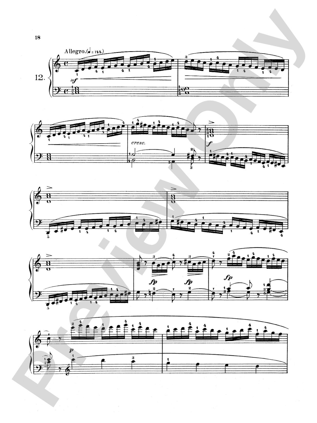 Couppey: L'Agilité, Op. 20