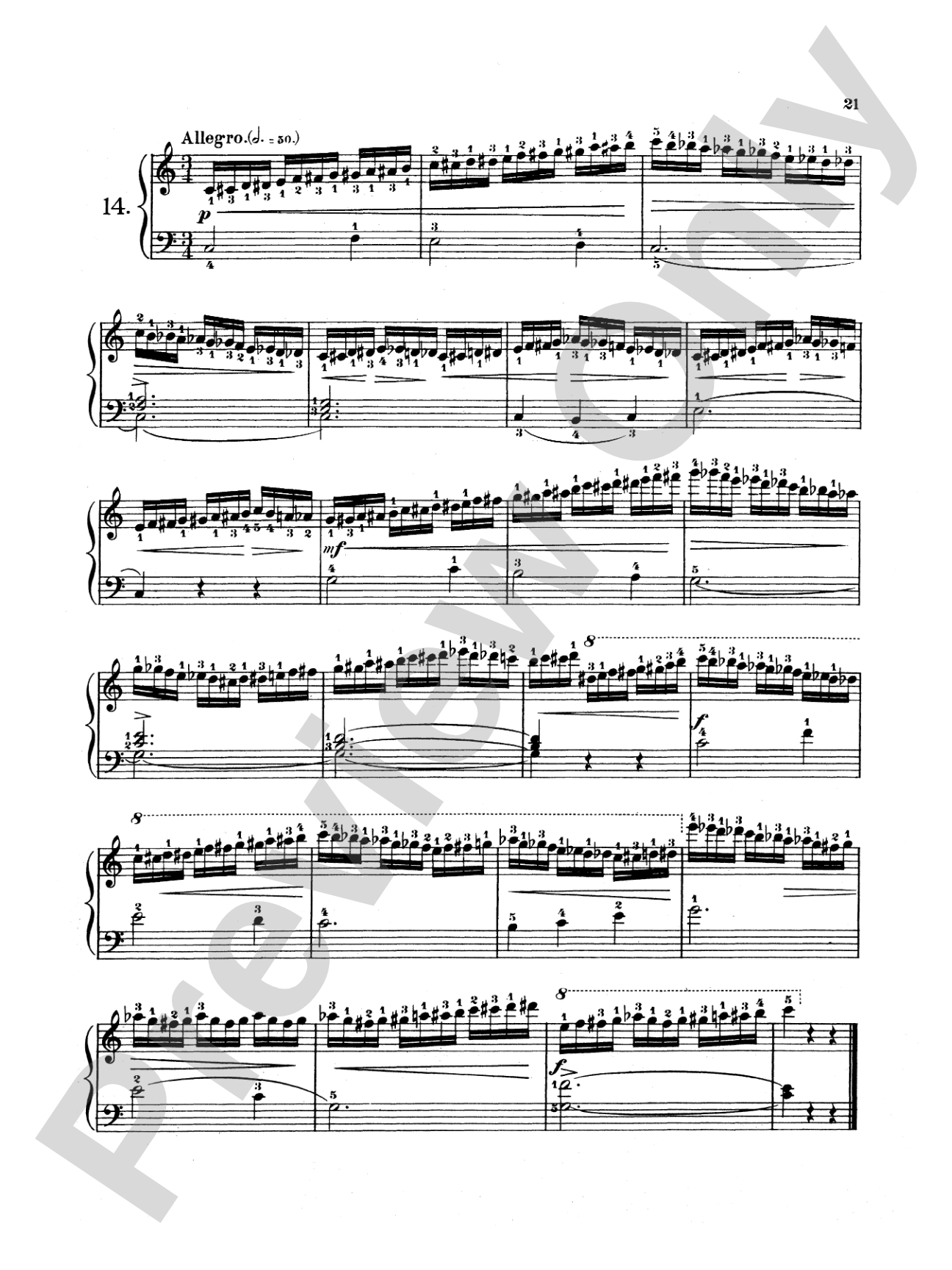 Couppey: L'Agilité, Op. 20