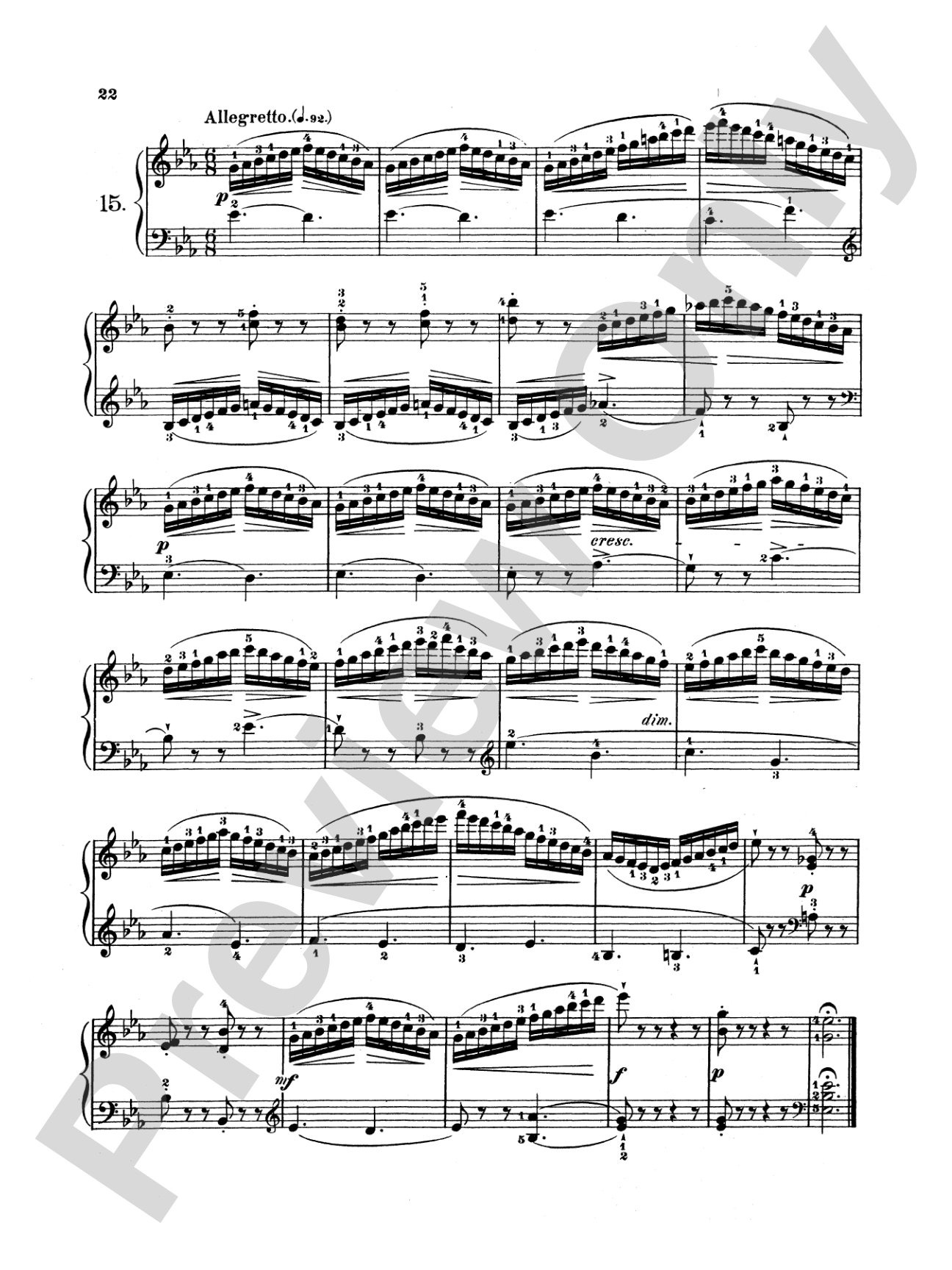 Couppey: L'Agilité, Op. 20