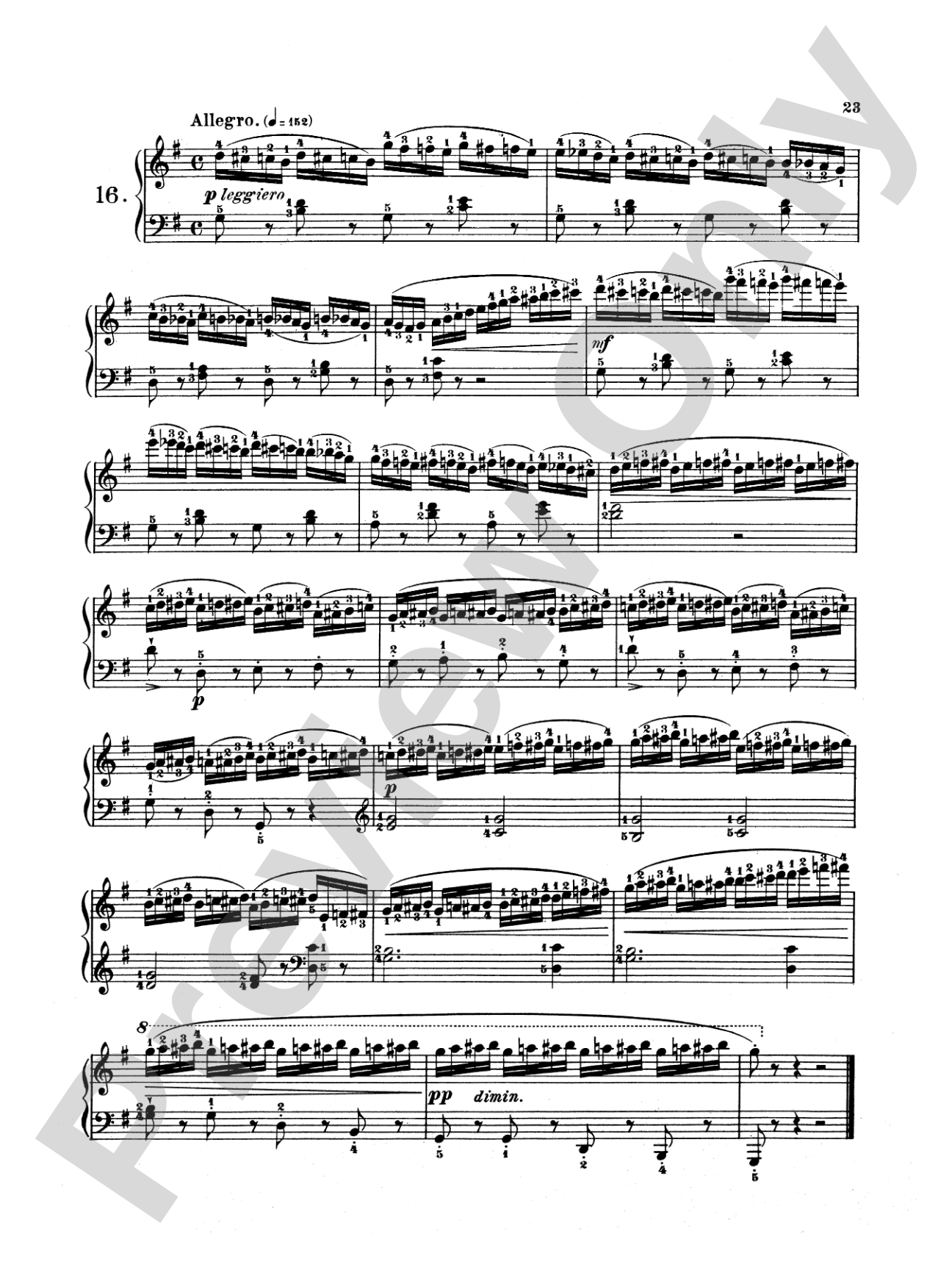 Couppey: L'Agilité, Op. 20