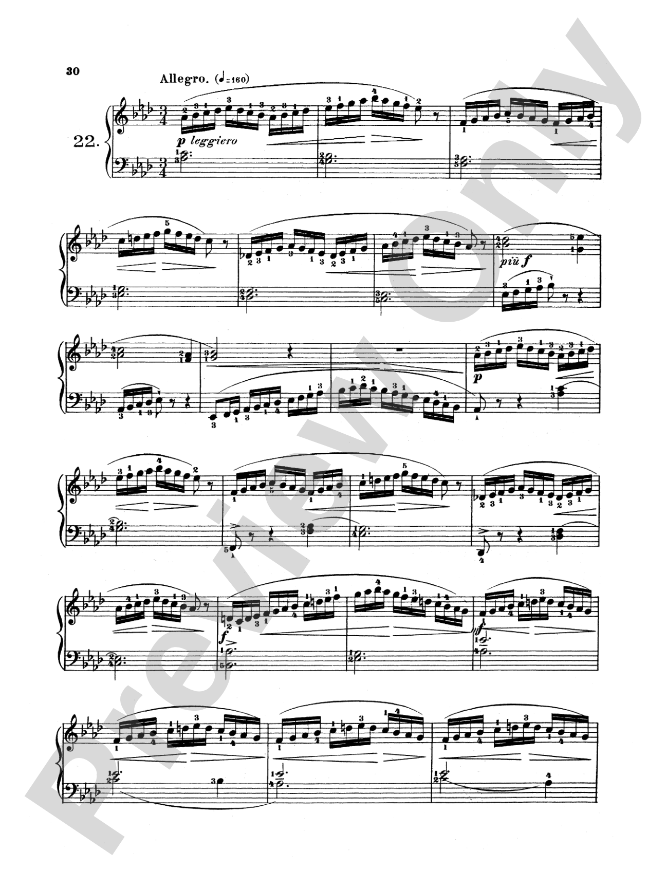Couppey: L'Agilité, Op. 20