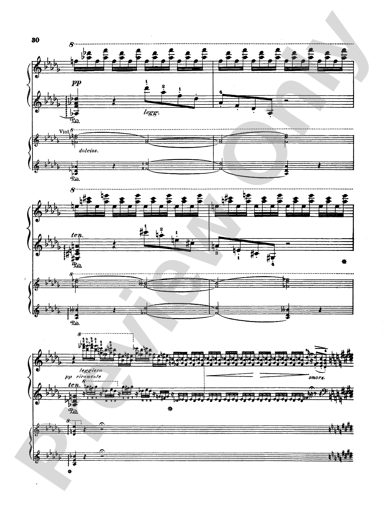 Liszt: Piano Concerto No. 2 in A Major: Piano Duo (2 Pianos, 4 Hands) Book (2 copies required)