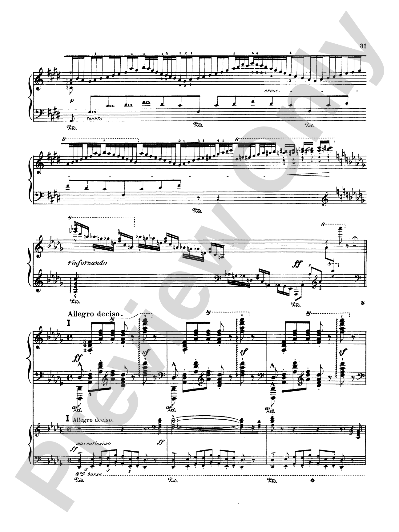 Liszt: Piano Concerto No. 2 in A Major: Piano Duo (2 Pianos, 4 Hands) Book (2 copies required)