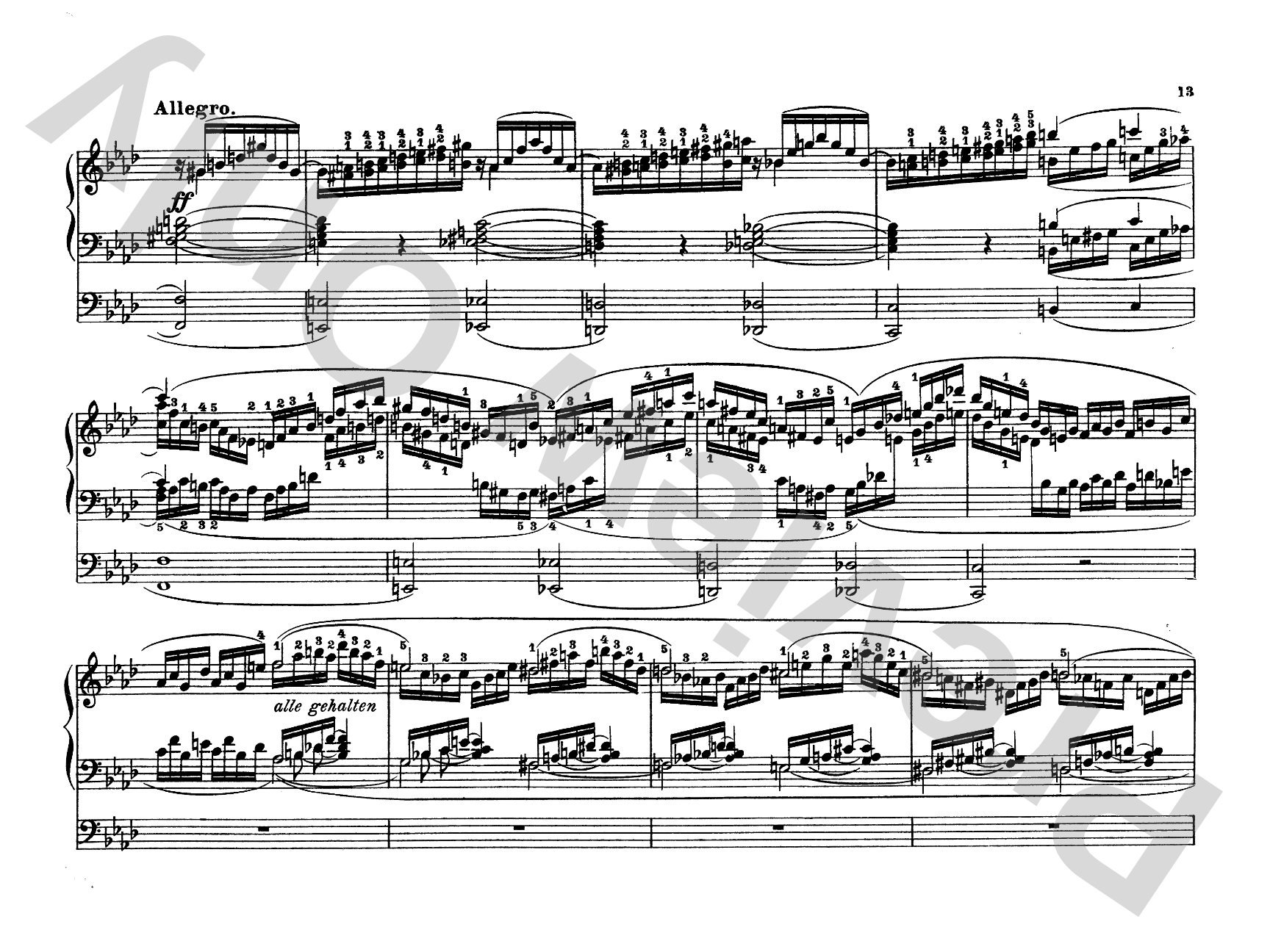 Liszt: Organ Works, Volume I: Organ Comb Bound Book