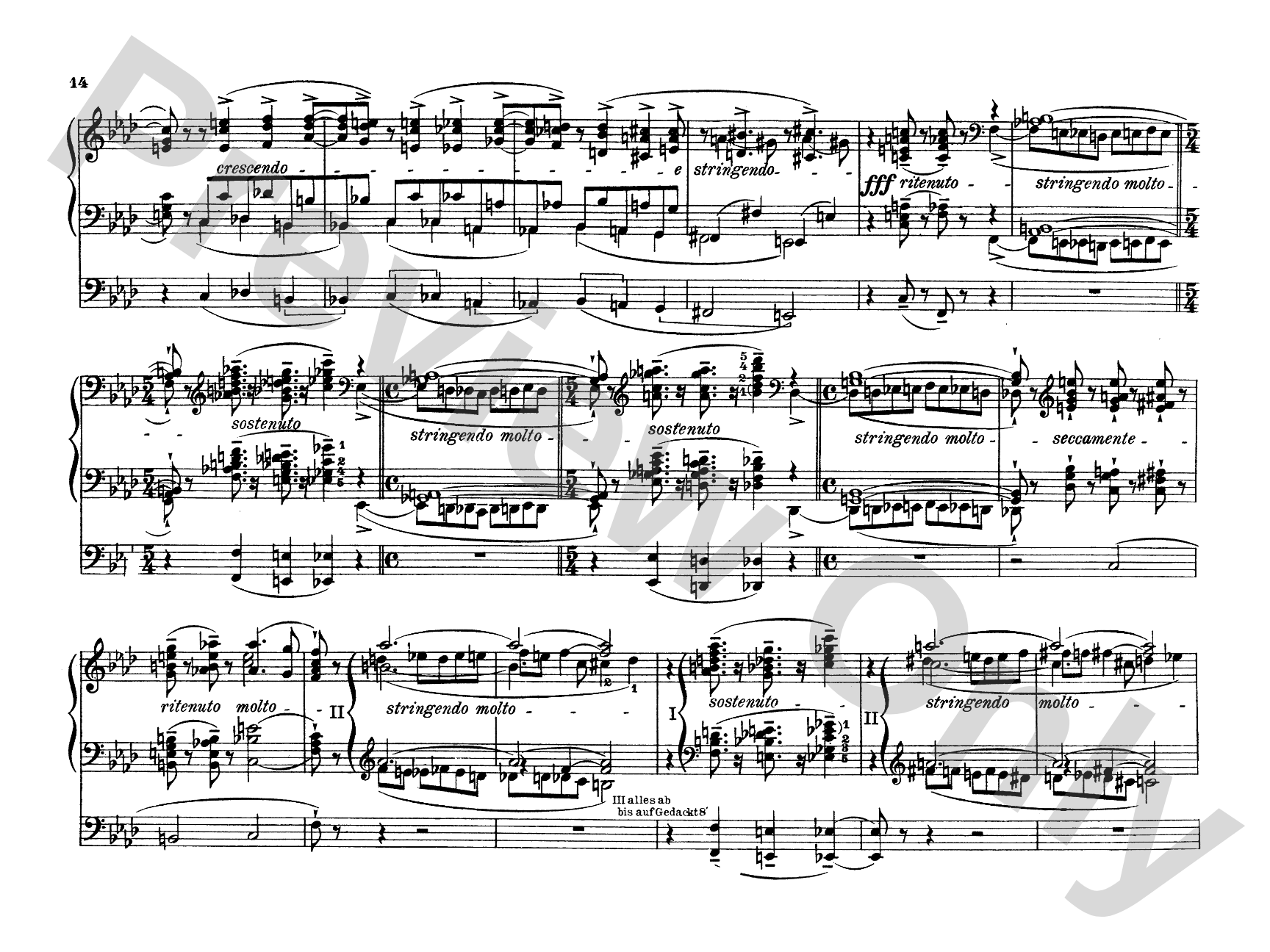 Liszt: Organ Works, Volume I: Organ Comb Bound Book