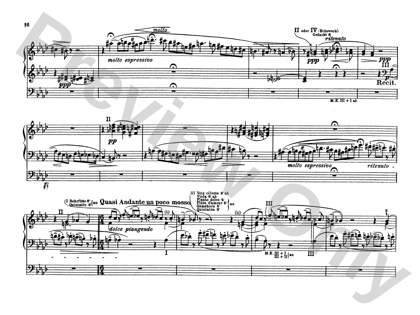 Liszt: Organ Works, Volume I: Organ Comb Bound Book