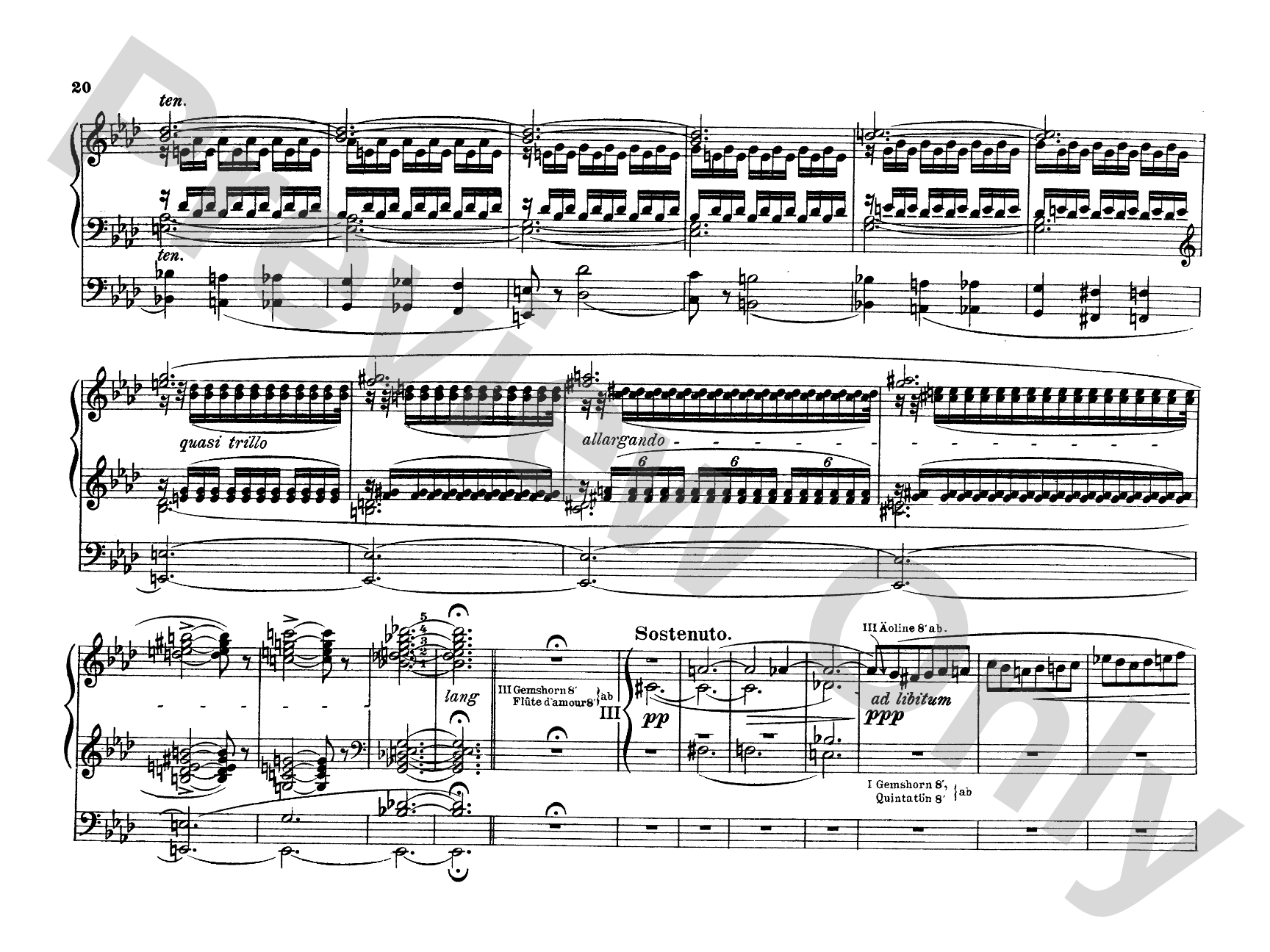 Liszt: Organ Works, Volume I: Organ Comb Bound Book