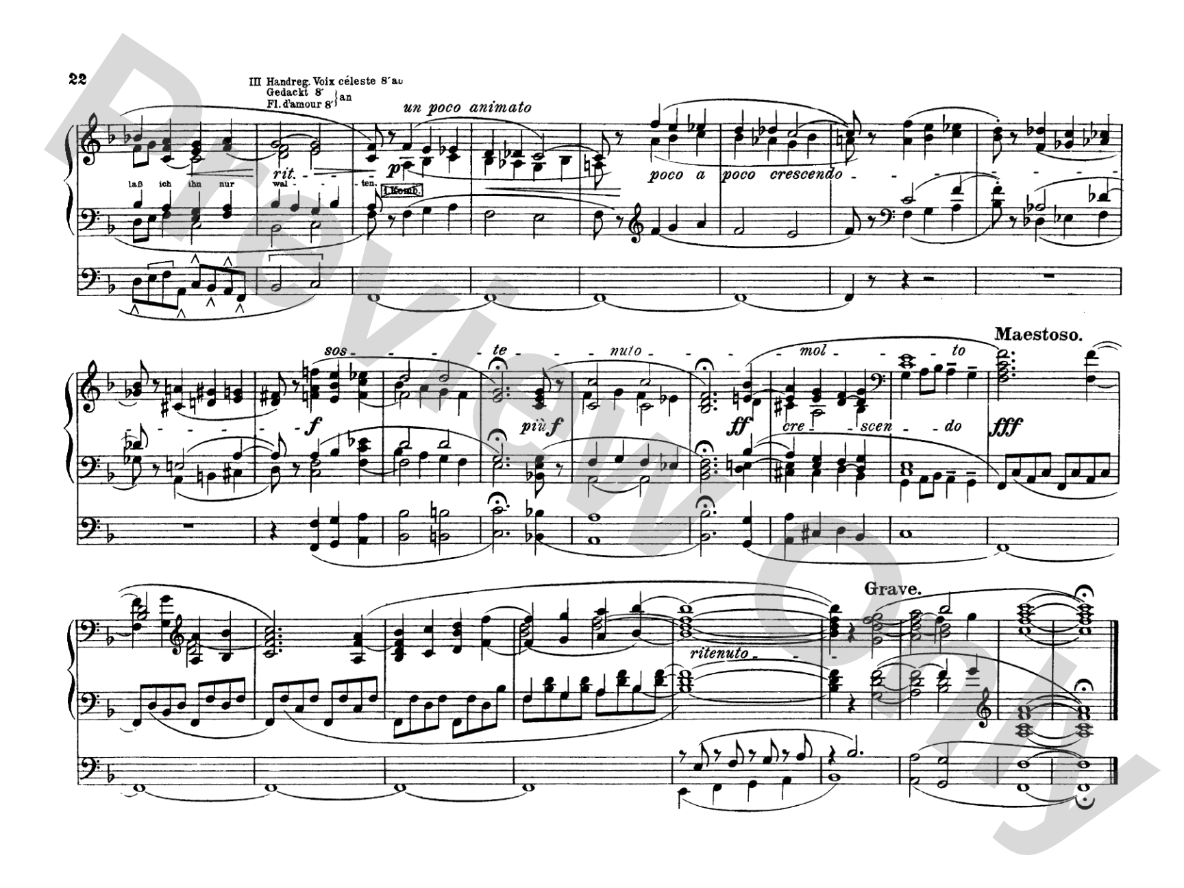 Liszt: Organ Works, Volume I: Organ Comb Bound Book