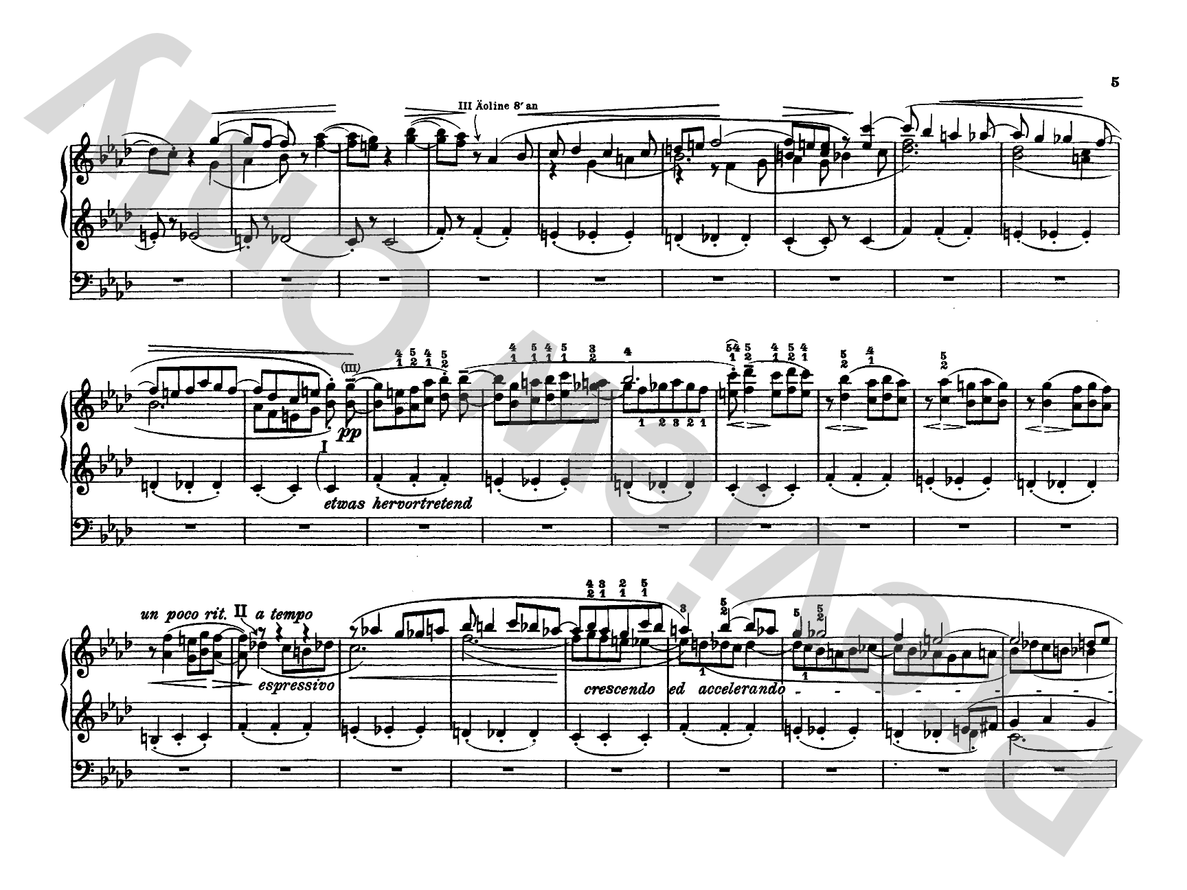 Liszt: Organ Works, Volume I: Organ Comb Bound Book