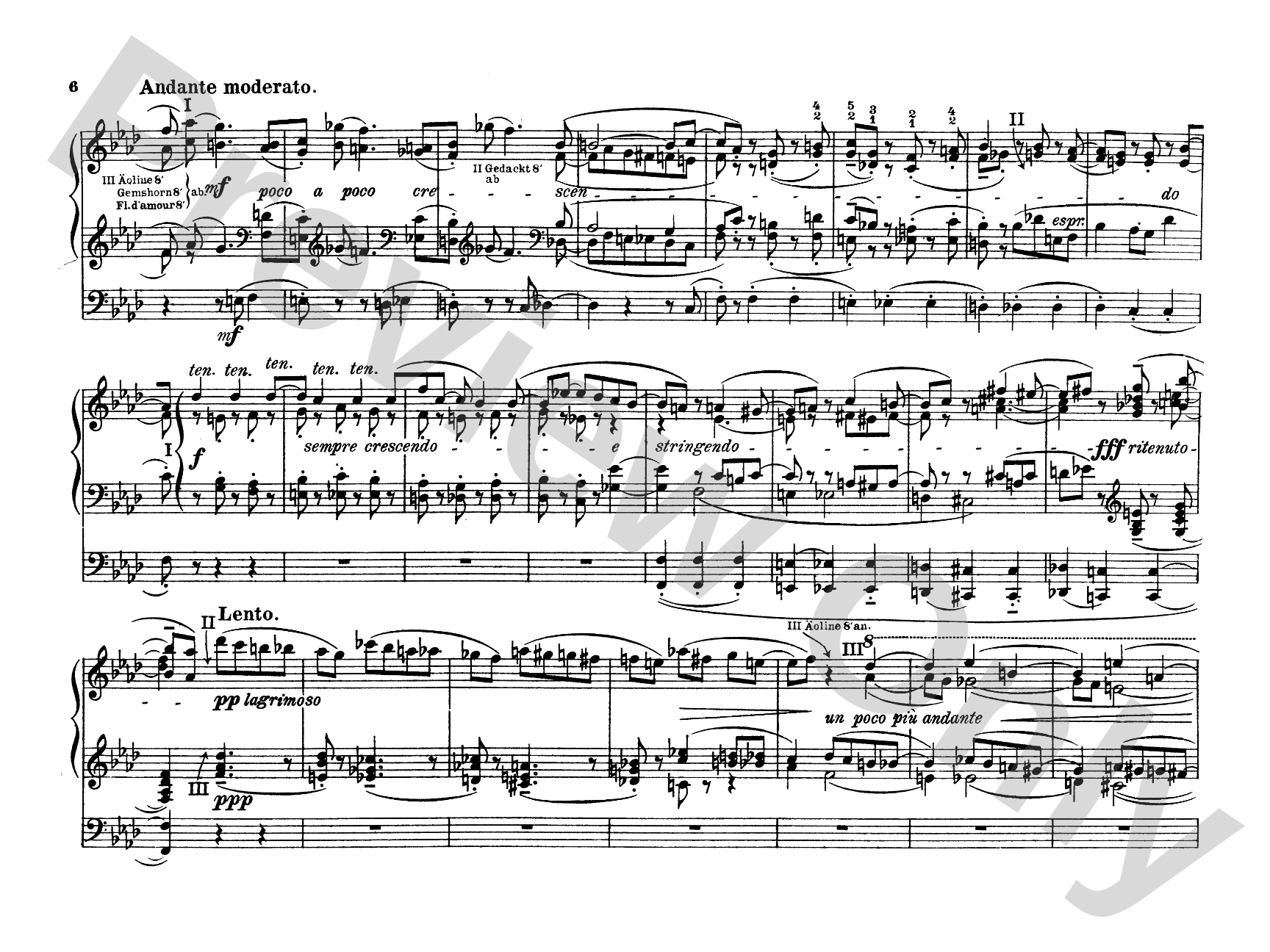 Liszt: Organ Works, Volume I: Organ Comb Bound Book