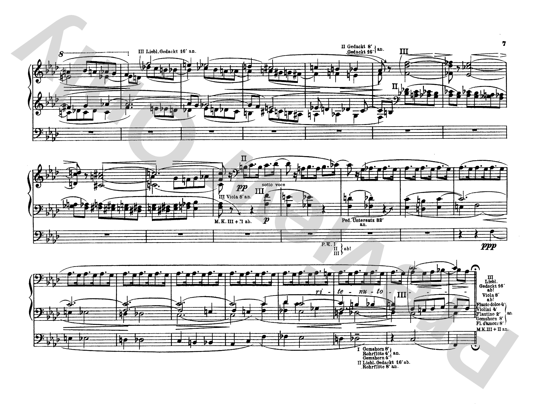 Liszt: Organ Works, Volume I: Organ Comb Bound Book