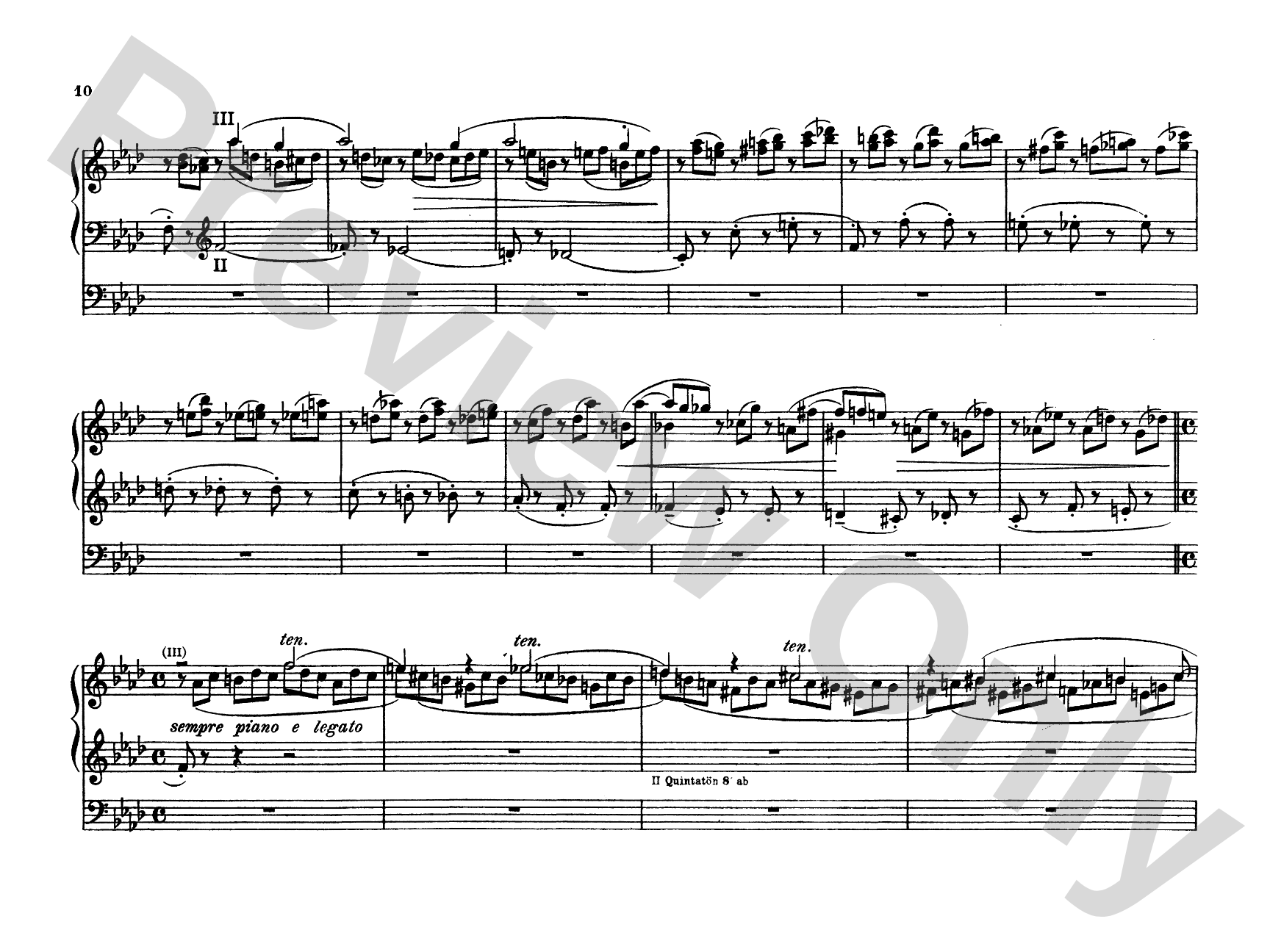 Liszt: Organ Works, Volume I: Organ Comb Bound Book