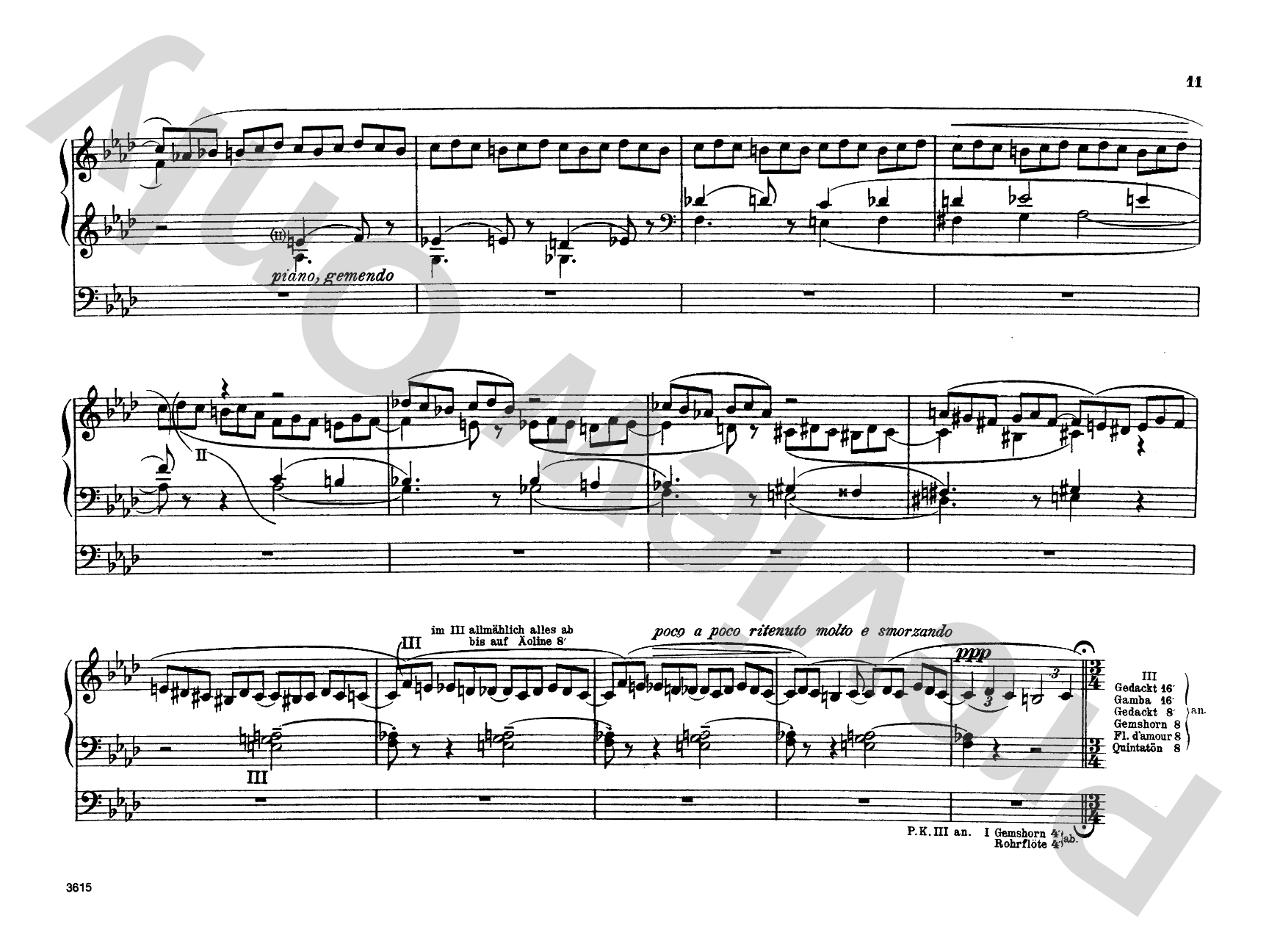 Liszt: Organ Works, Volume I: Organ Comb Bound Book