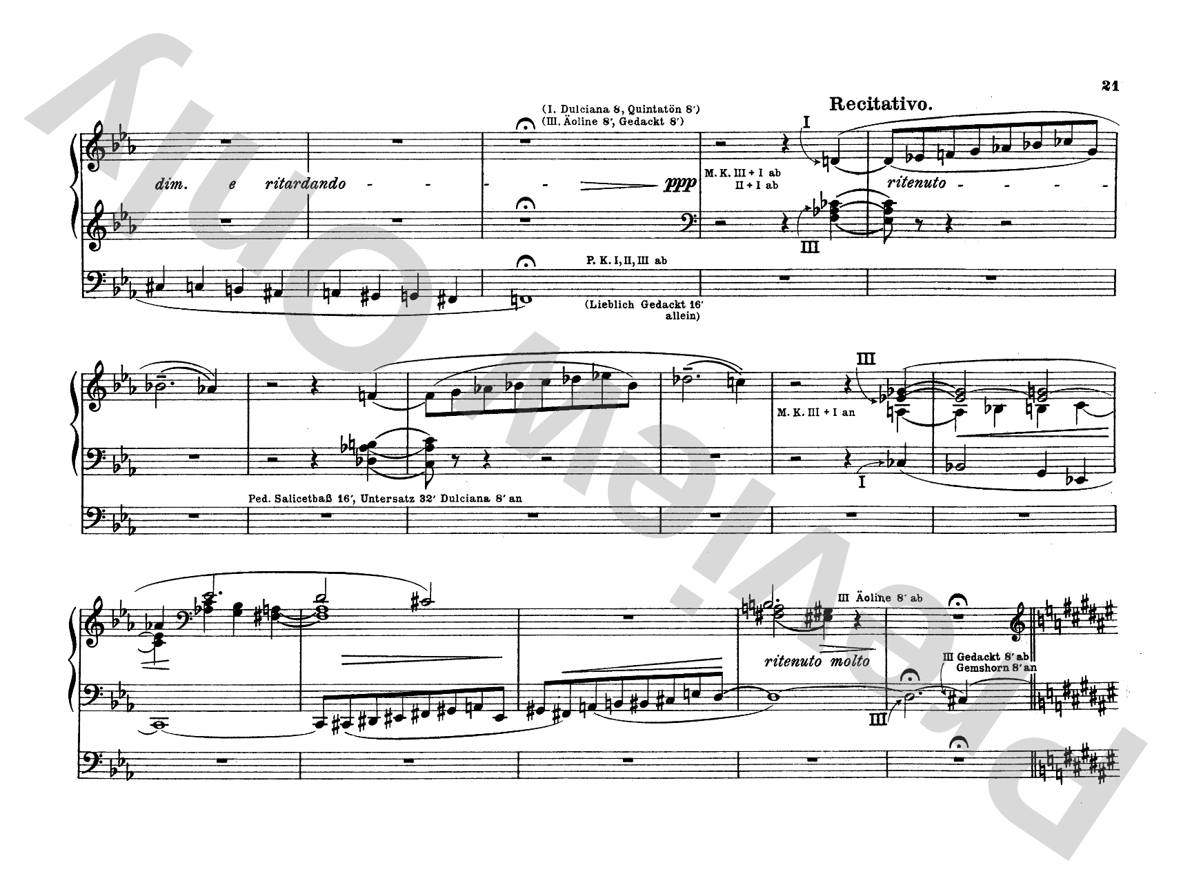 Liszt: Organ Works, Volume II: Organ Comb Bound Book