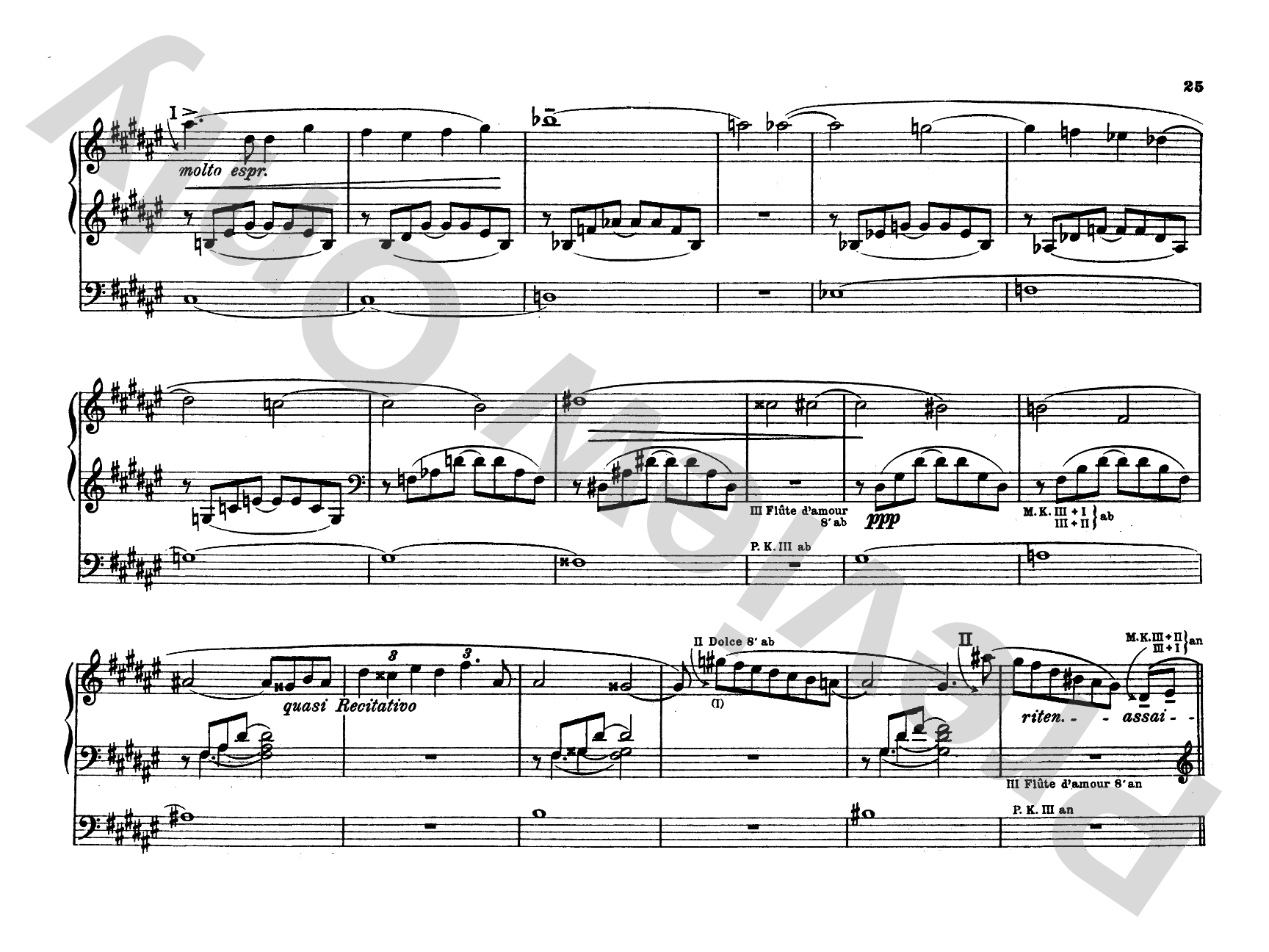 Liszt: Organ Works, Volume II: Organ Comb Bound Book