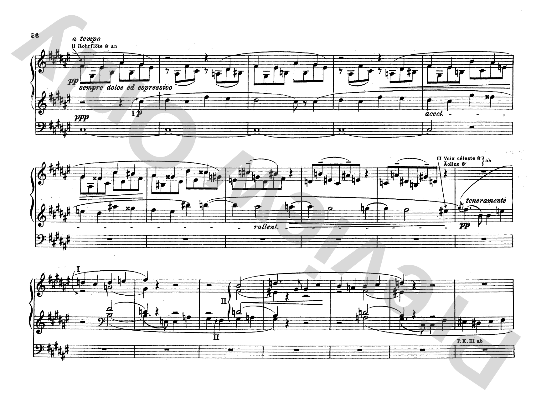 Liszt: Organ Works, Volume II: Organ Comb Bound Book