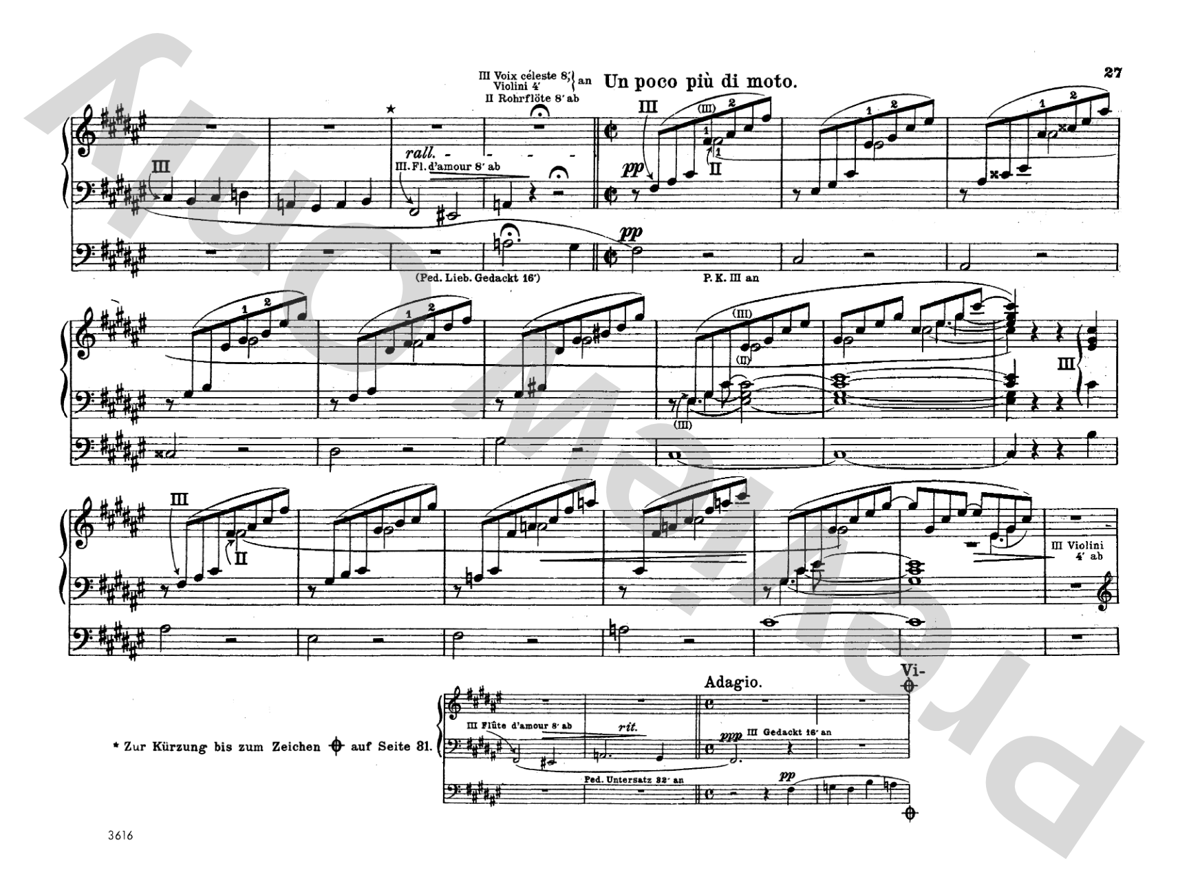 Liszt: Organ Works, Volume II: Organ Comb Bound Book