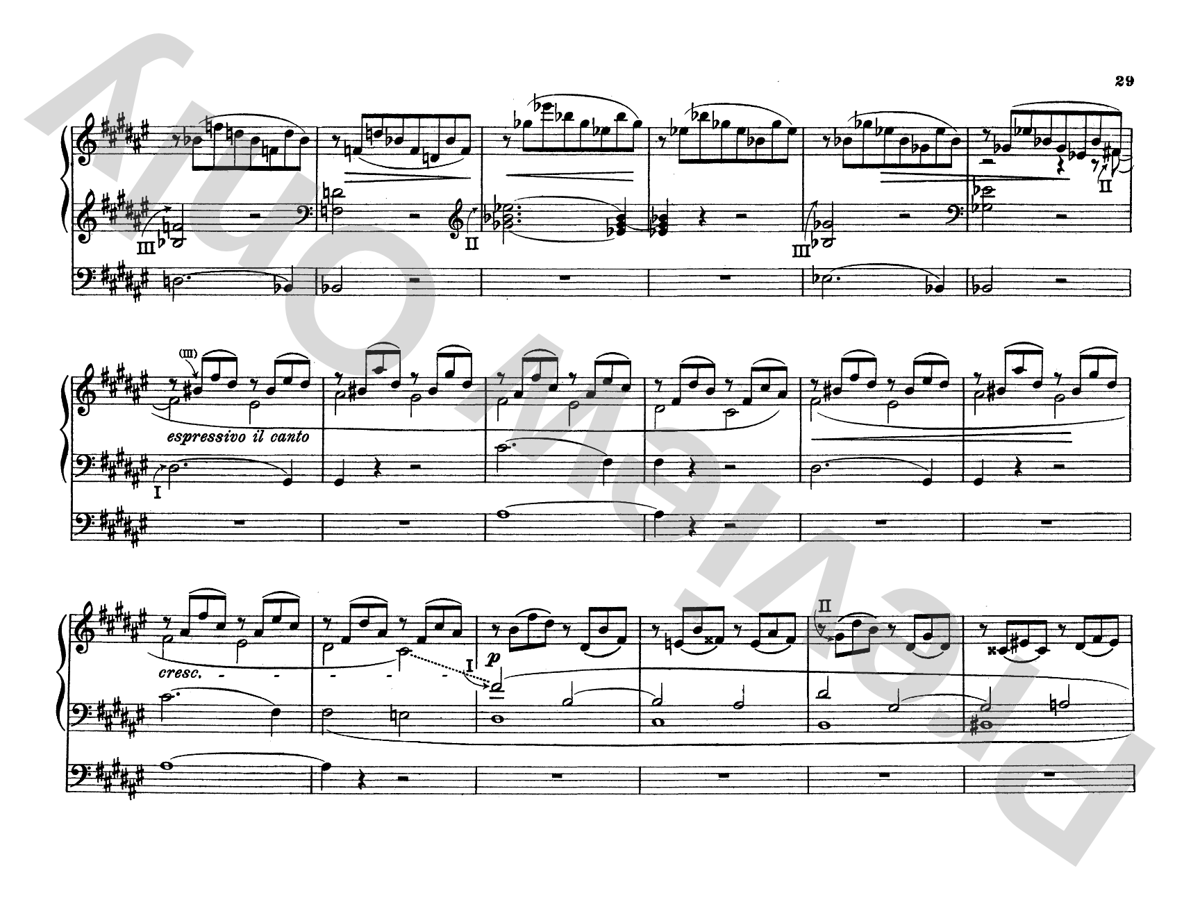 Liszt: Organ Works, Volume II: Organ Comb Bound Book