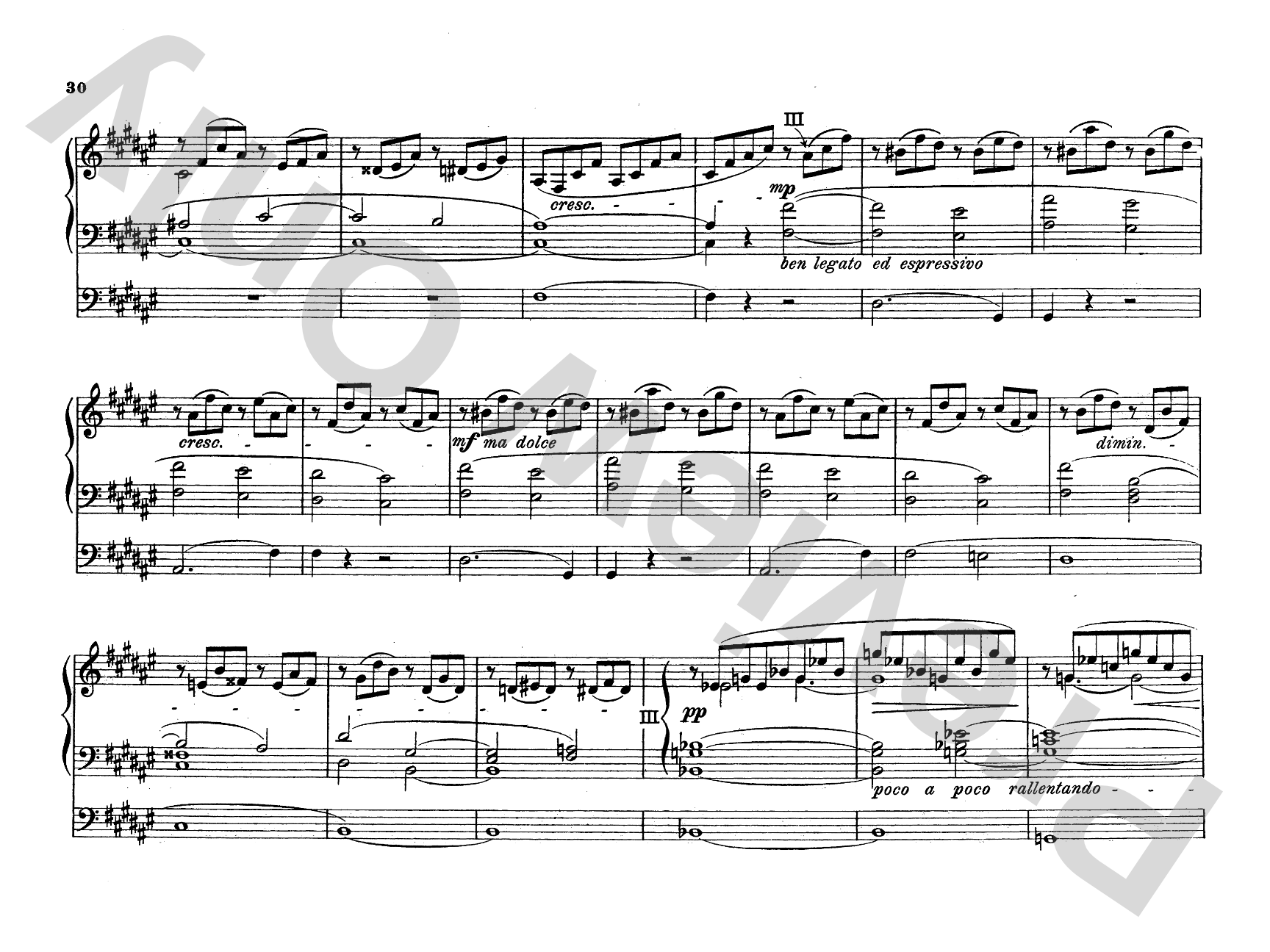 Liszt: Organ Works, Volume II: Organ Comb Bound Book