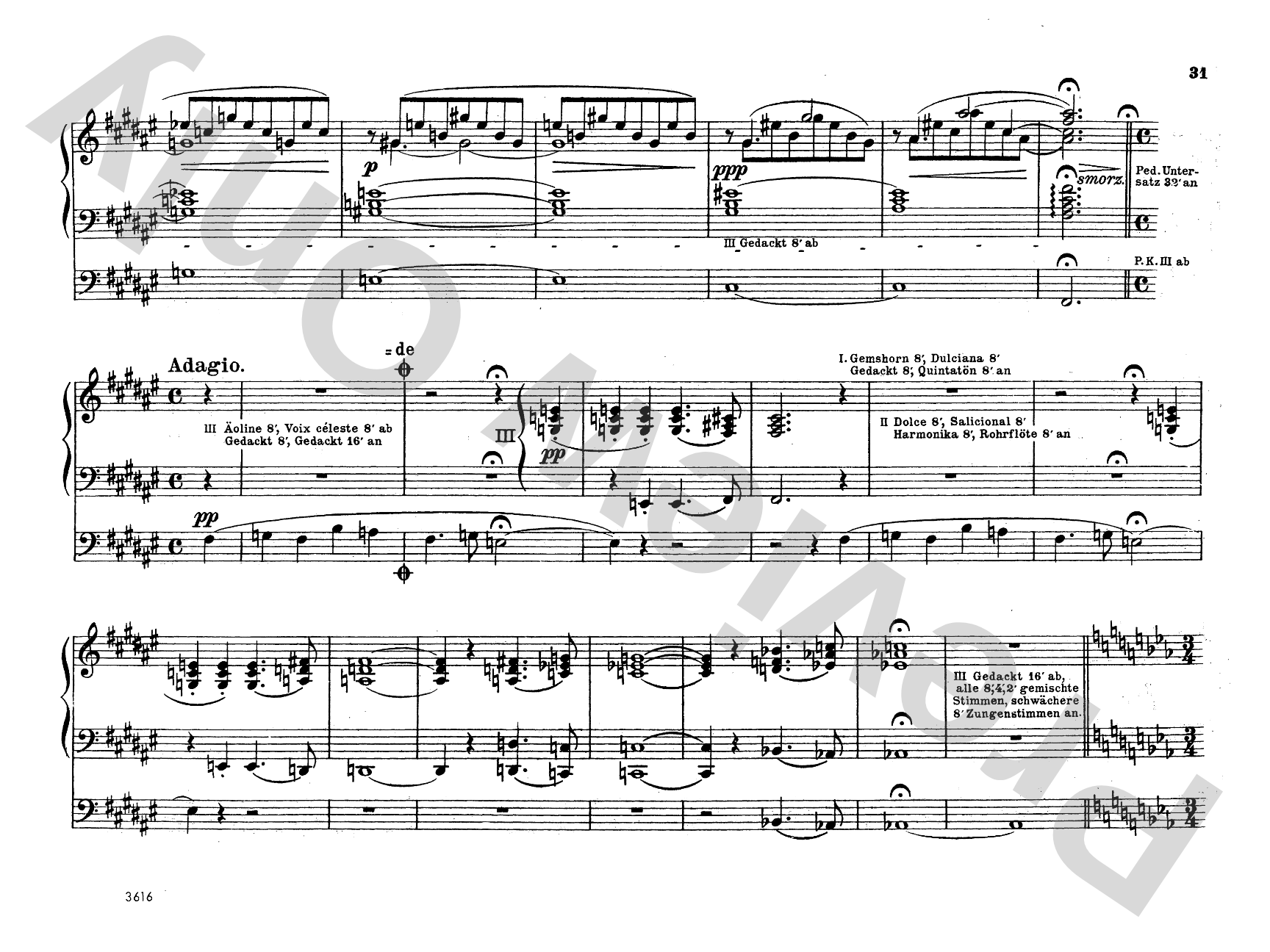 Liszt: Organ Works, Volume II: Organ Comb Bound Book