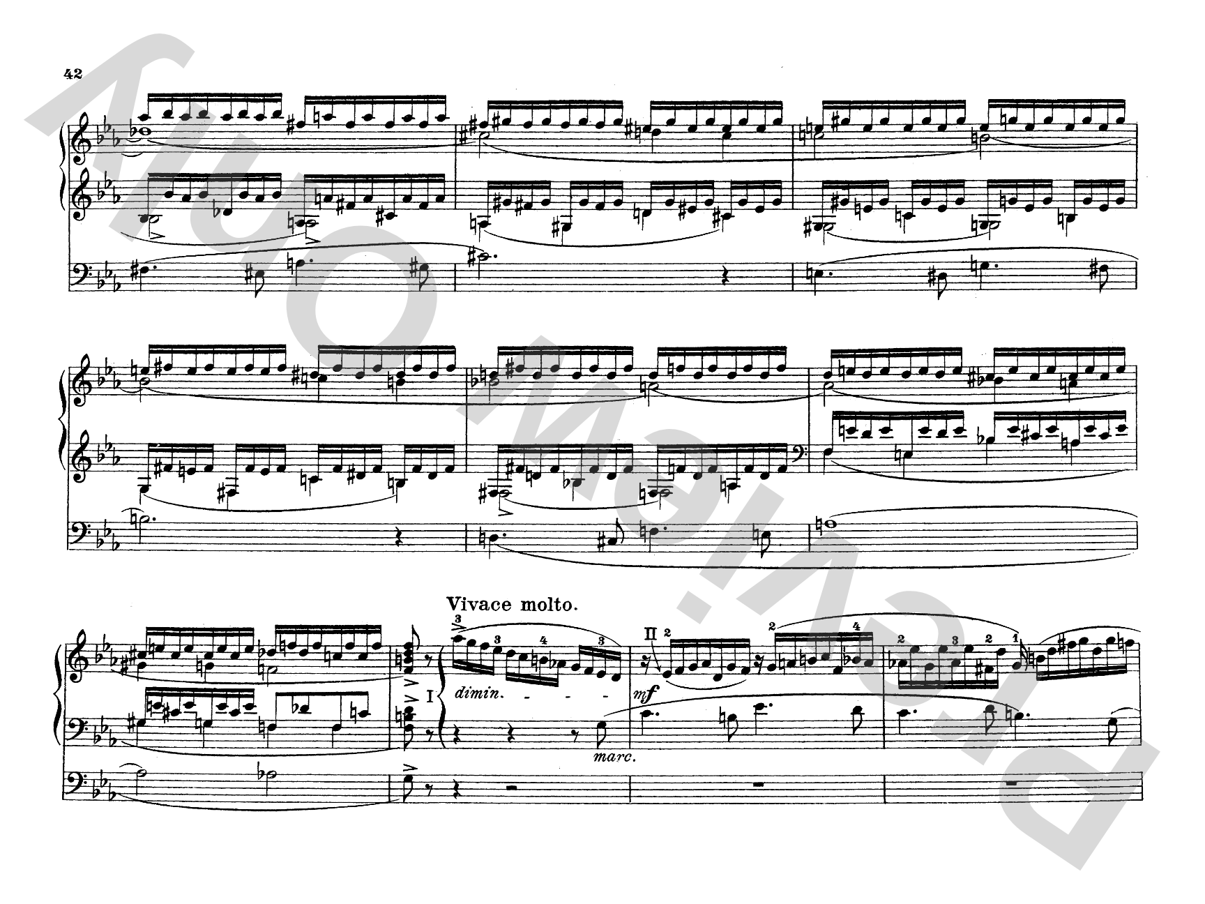 Liszt: Organ Works, Volume II: Organ Comb Bound Book