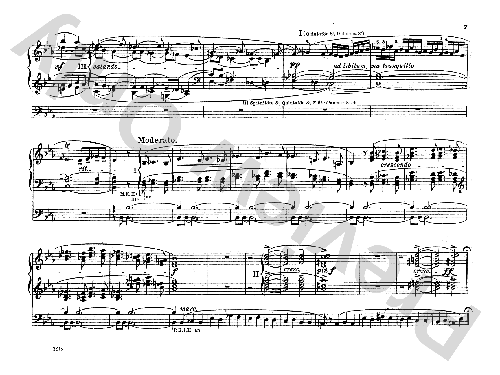 Liszt: Organ Works, Volume II: Organ Comb Bound Book
