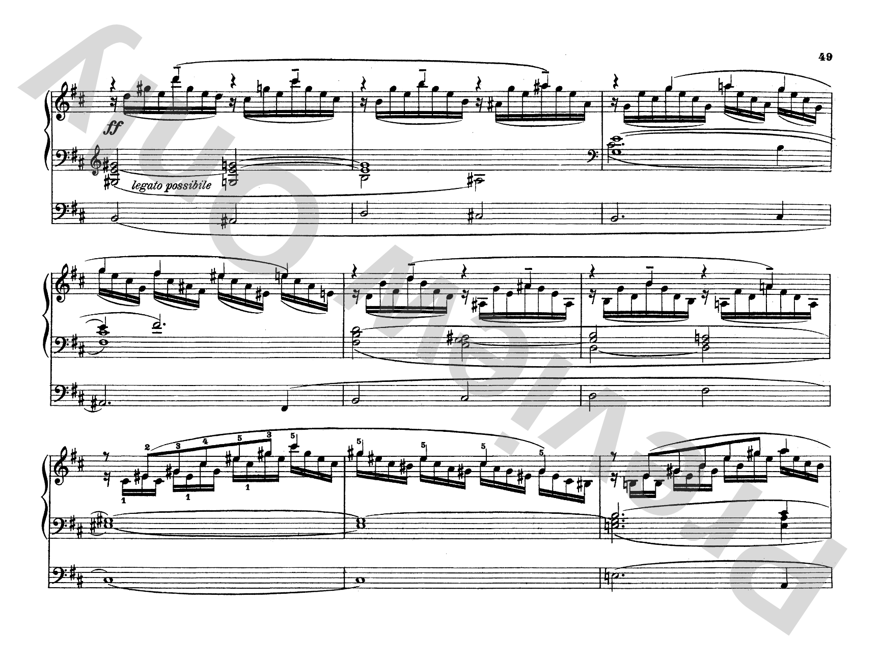 Liszt: Organ Works, Volume II: Organ Comb Bound Book
