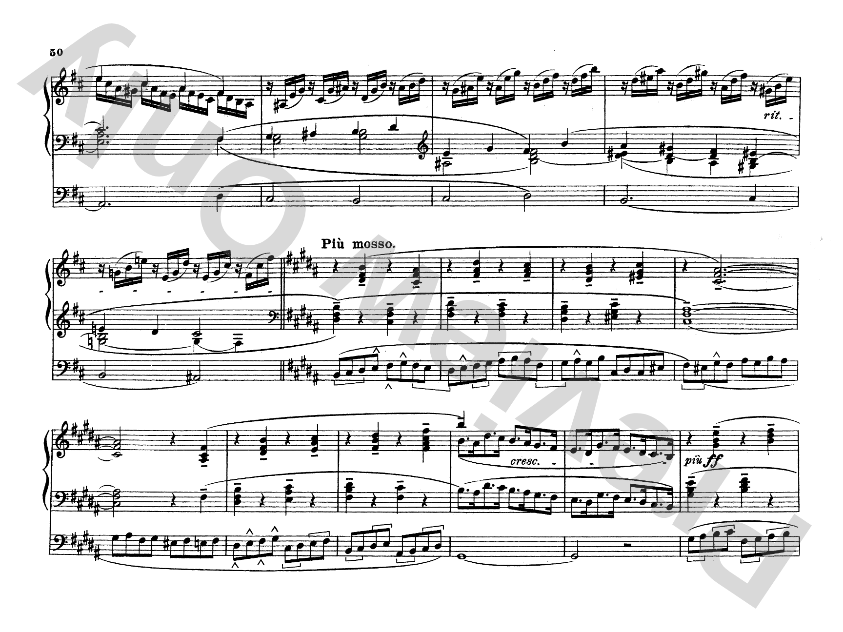 Liszt: Organ Works, Volume II: Organ Comb Bound Book