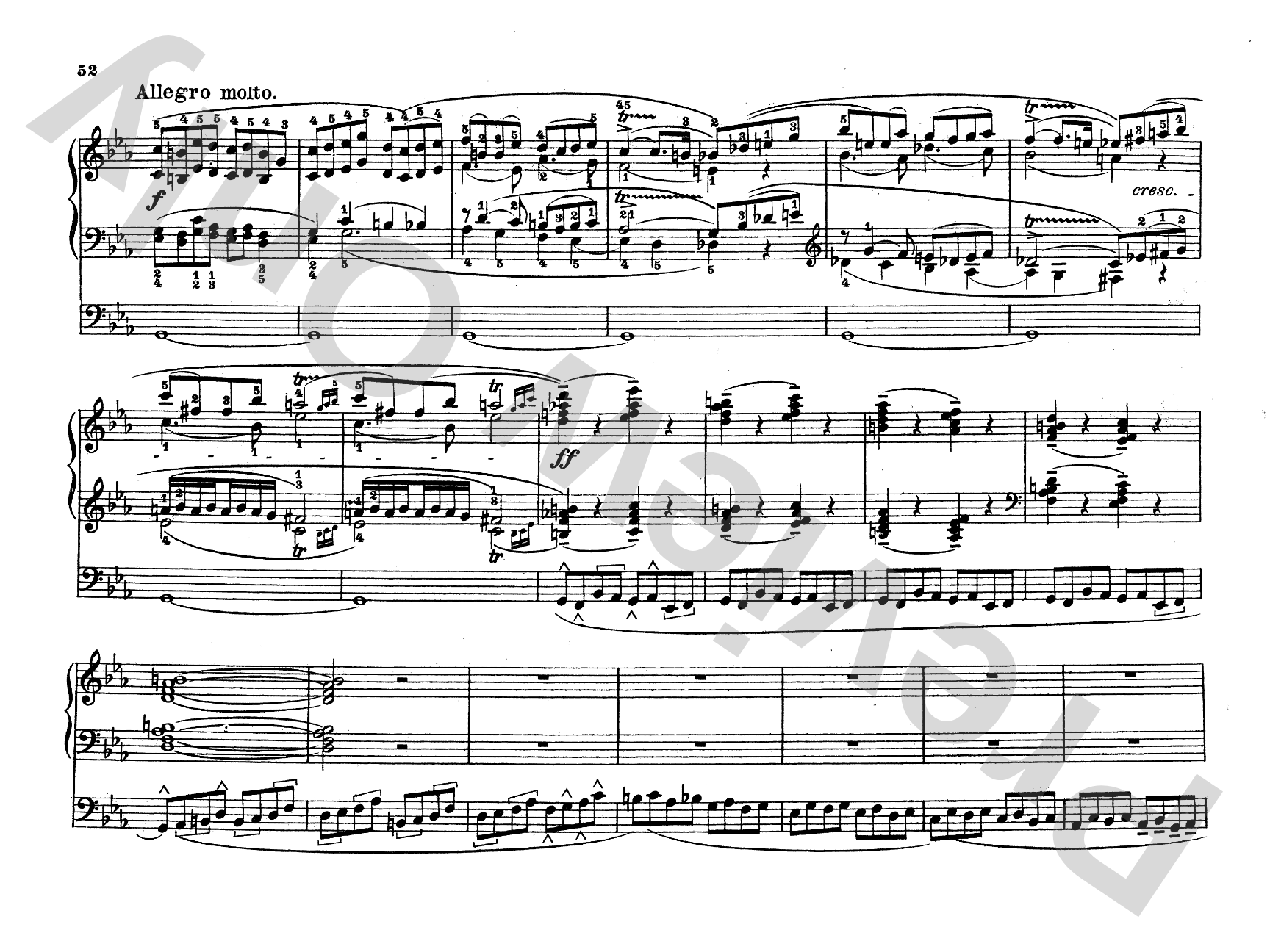 Liszt: Organ Works, Volume II: Organ Comb Bound Book