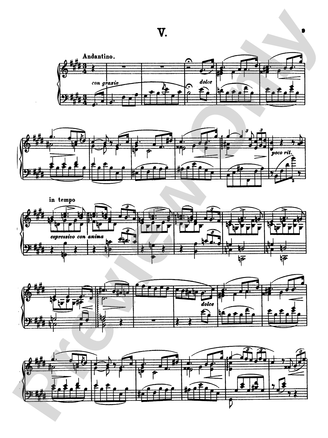 Liszt: Six Consolations