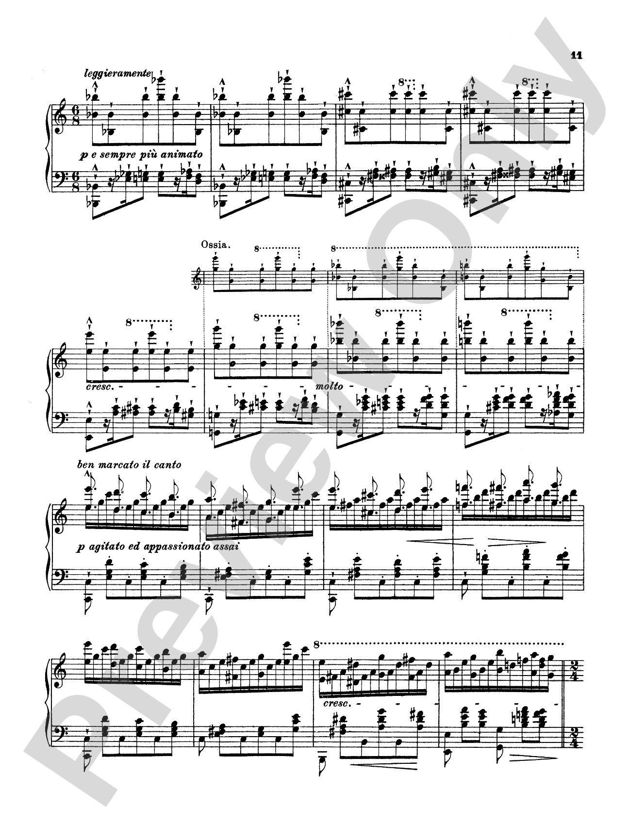 Liszt: Transcendental Etudes (Volume II): Piano Book