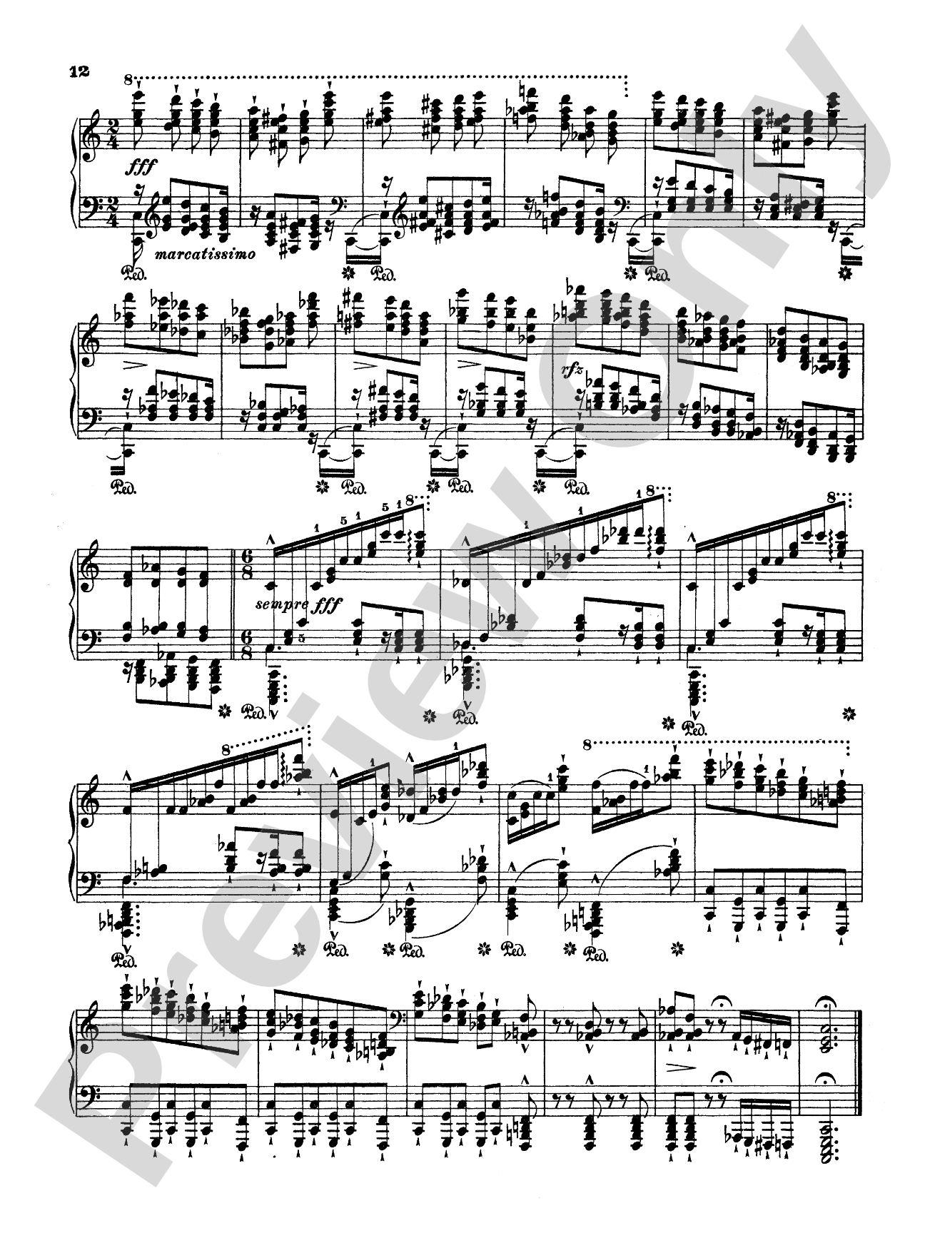 Liszt: Transcendental Etudes (Volume II): Piano Book