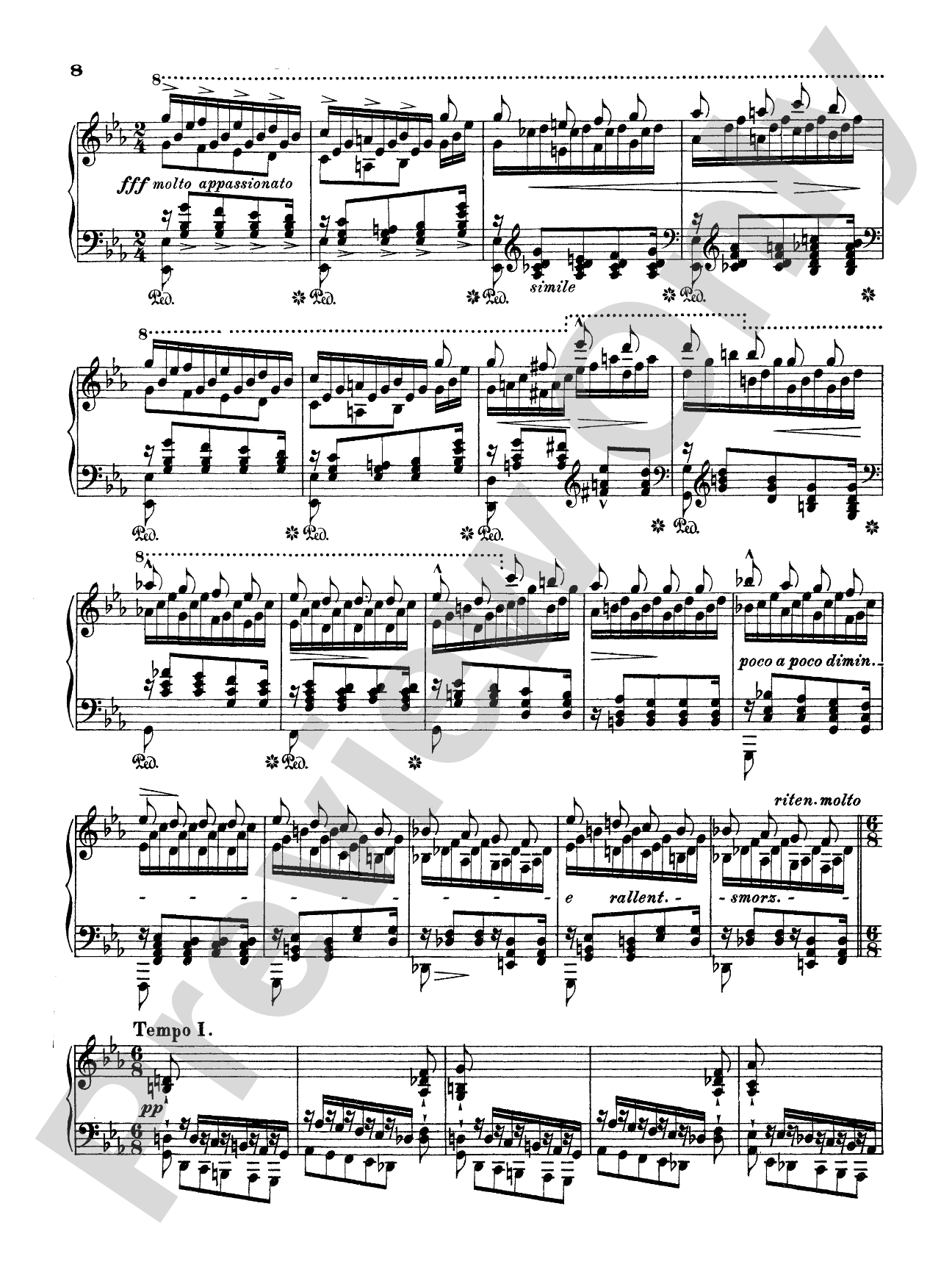 Liszt: Transcendental Etudes (Volume II): Piano Book