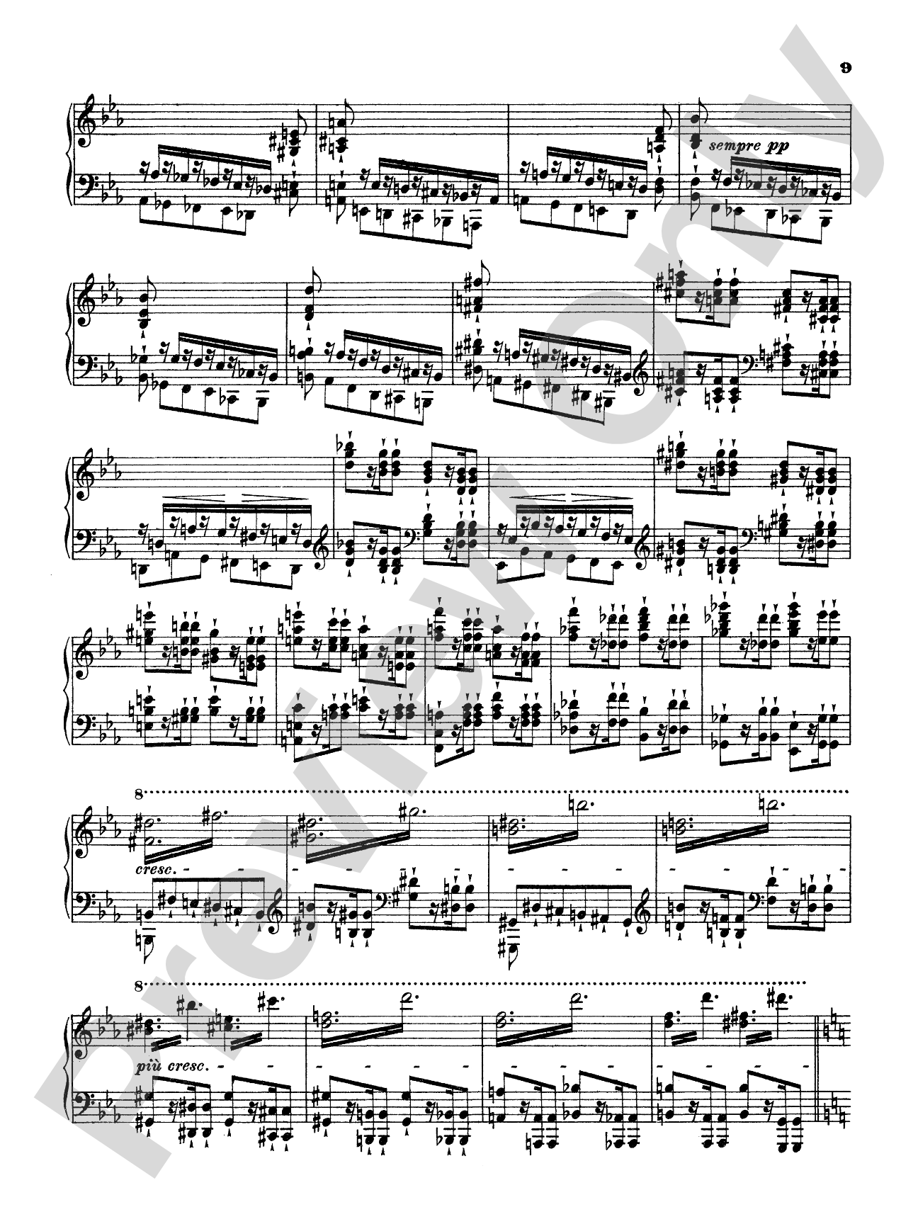 Liszt: Transcendental Etudes (Volume II): Piano Book