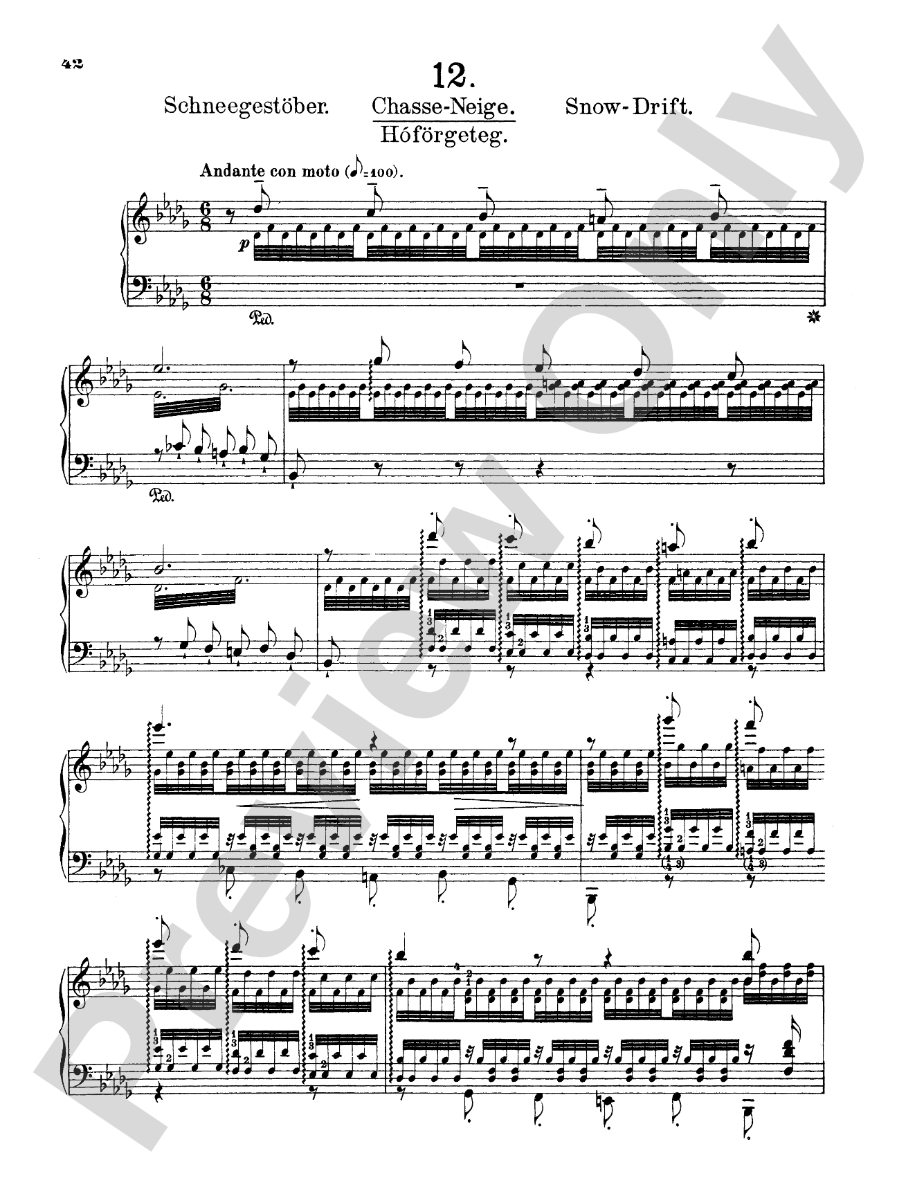 Liszt: Transcendental Etudes (Volume II)