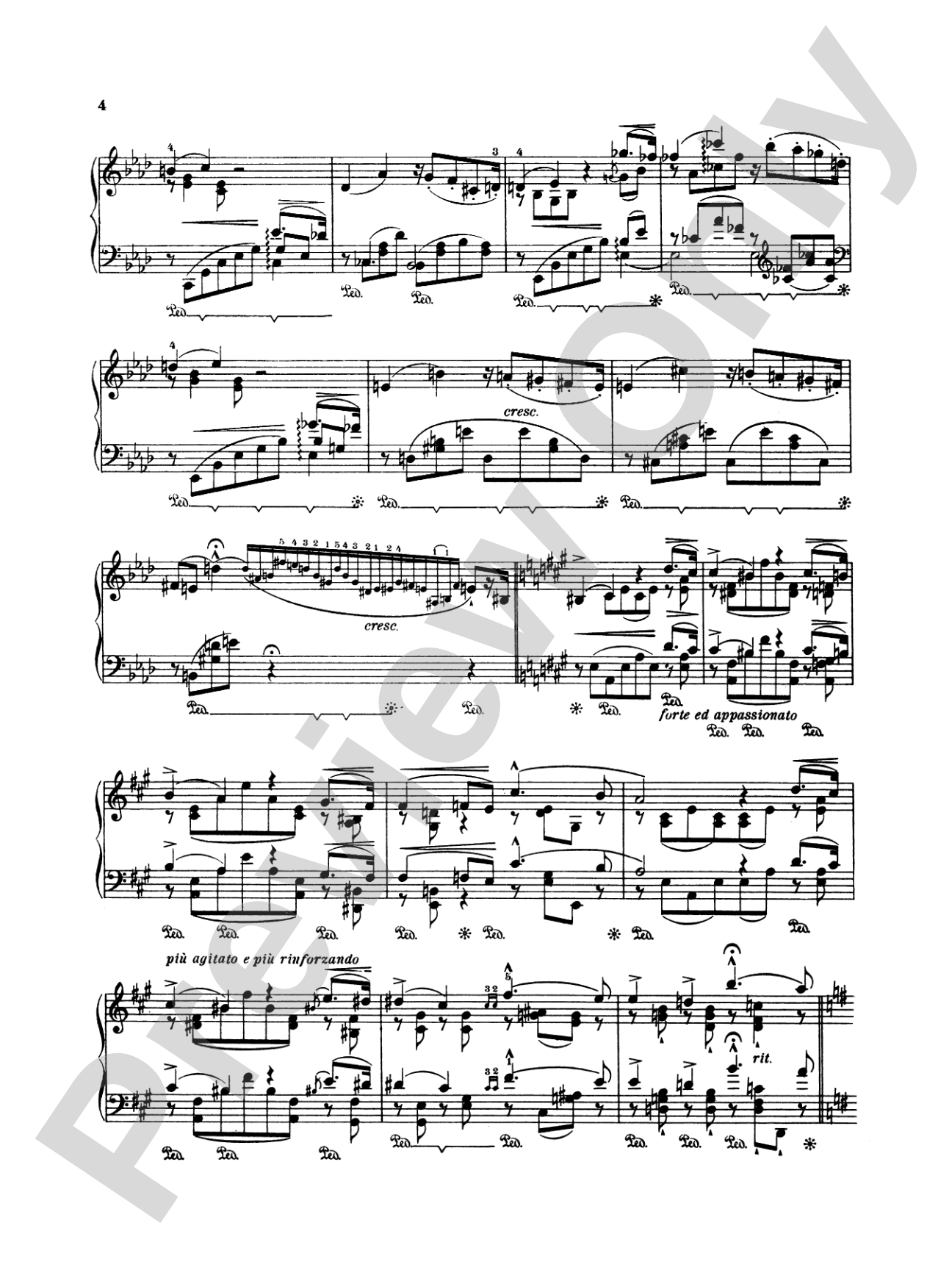 Liszt: Trois Etudes de Concert: Piano